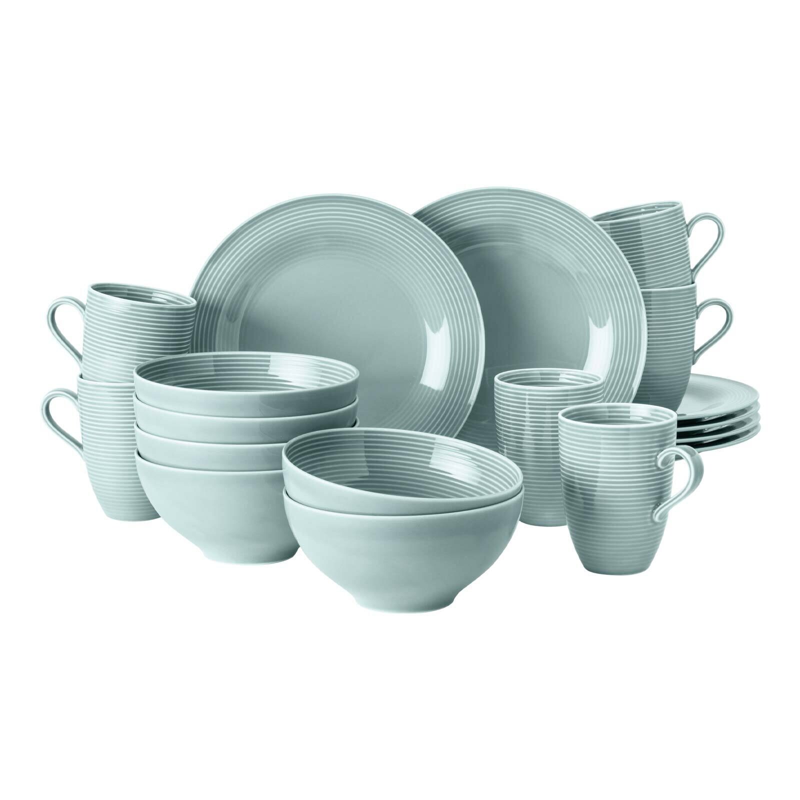 Frühstücks-Set Beat Color Glaze 18er Set