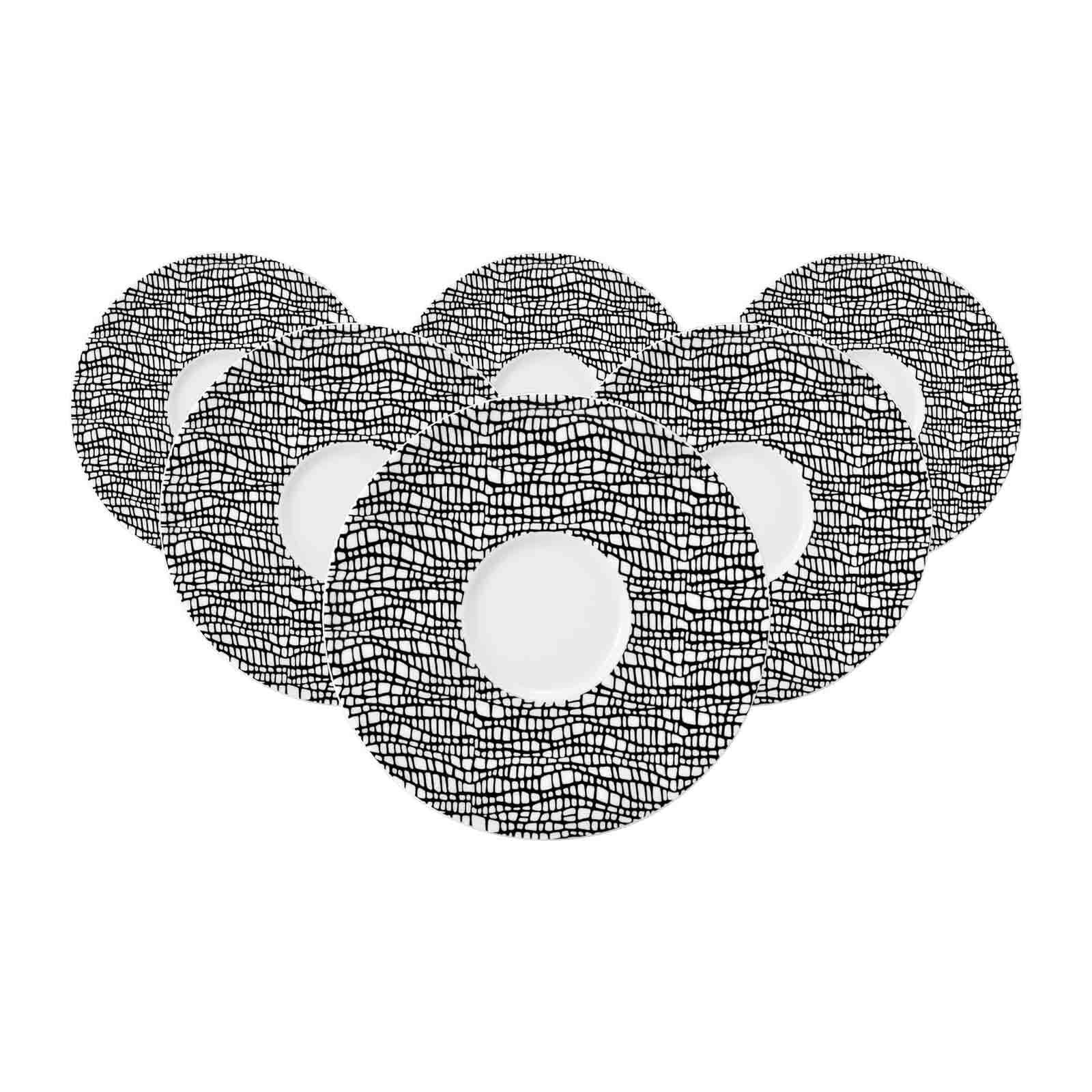 Seltmann Weiden Untertassen Life Fashion &oslash; 16,5 cm 6er Set 