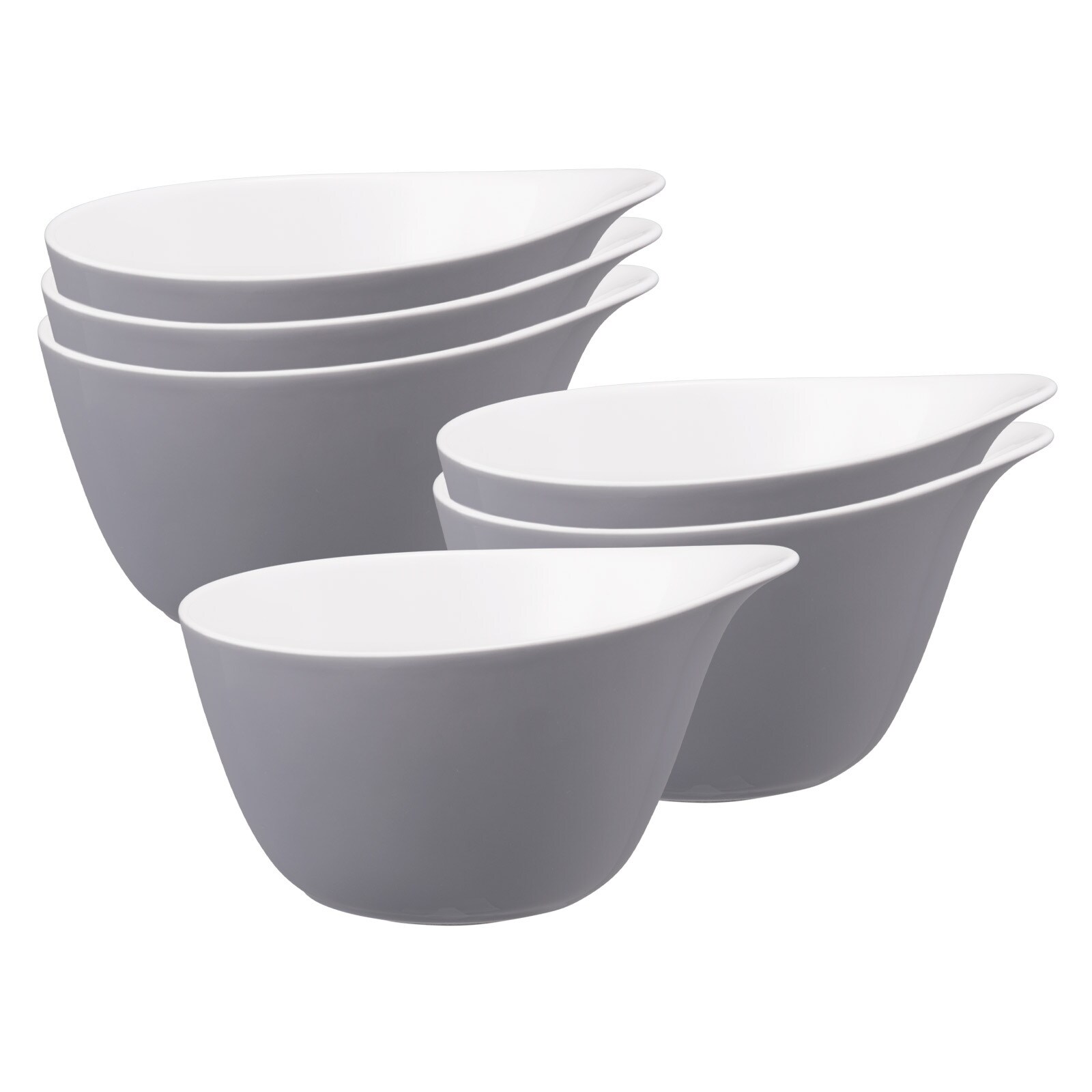 Seltmann Weiden M&uuml;slischalen Life Fashion 16 x 14 cm 6er Set 