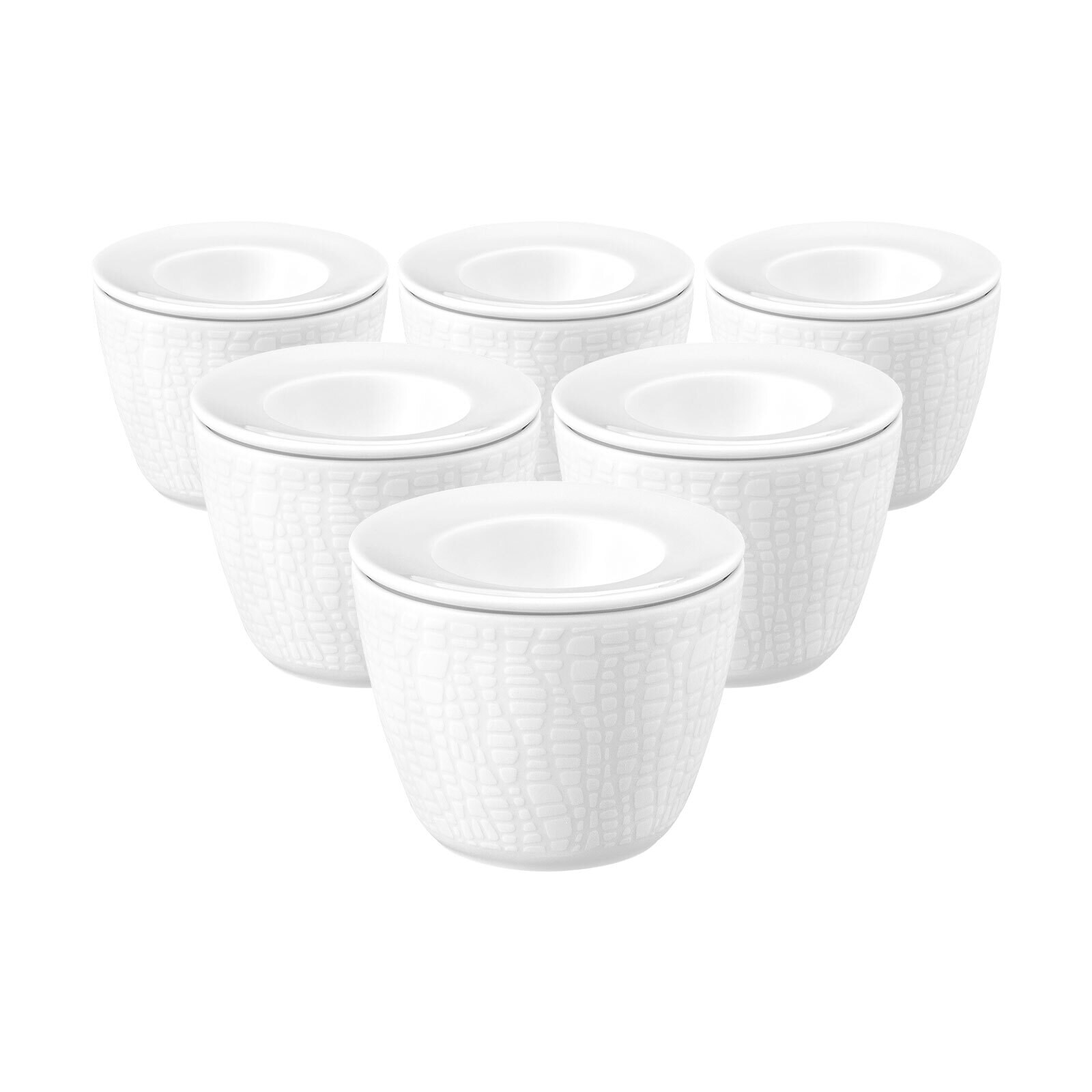 Snack and Egg Life Fashion ø 6,8 cm 6er Set