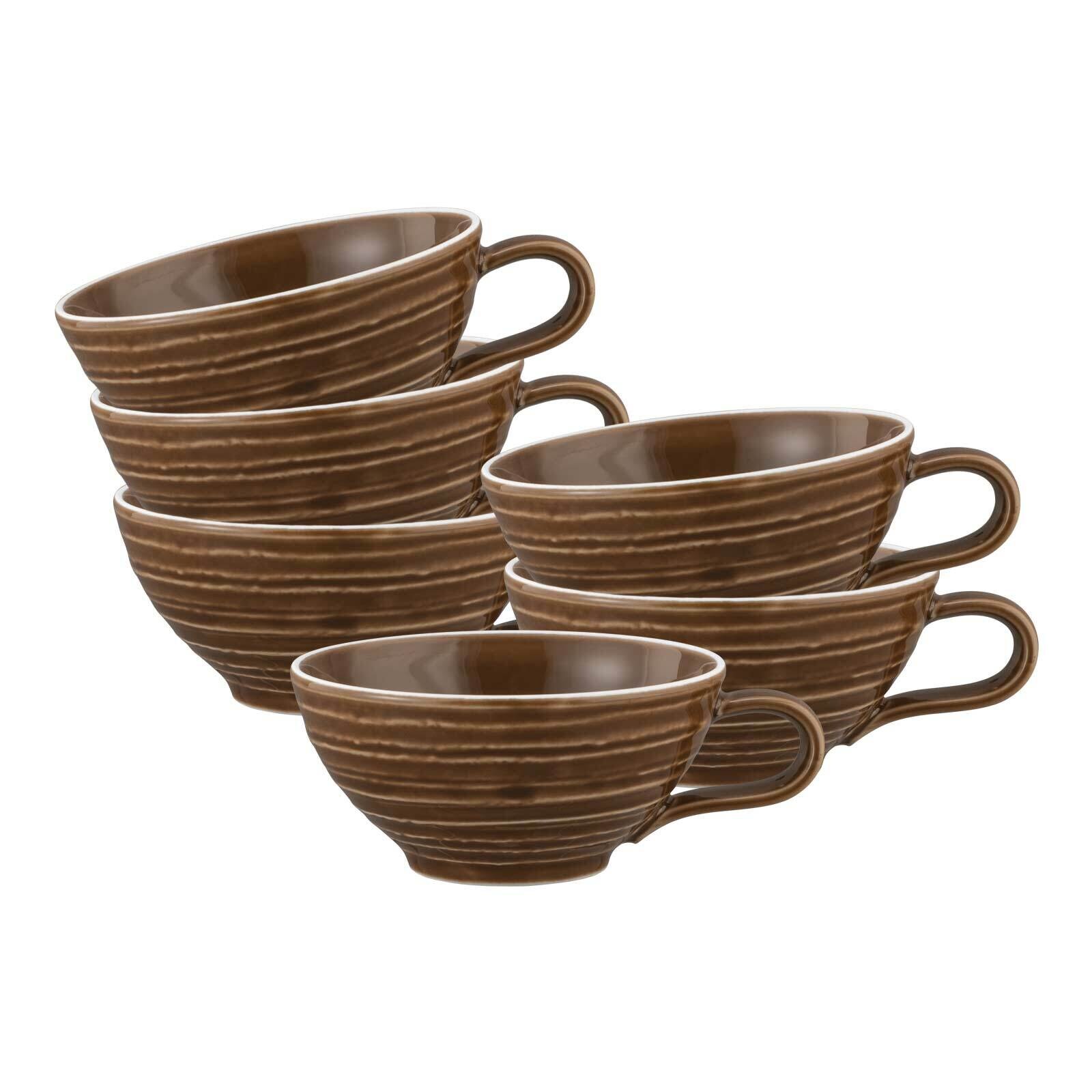 Teetassen Terra  6er Set