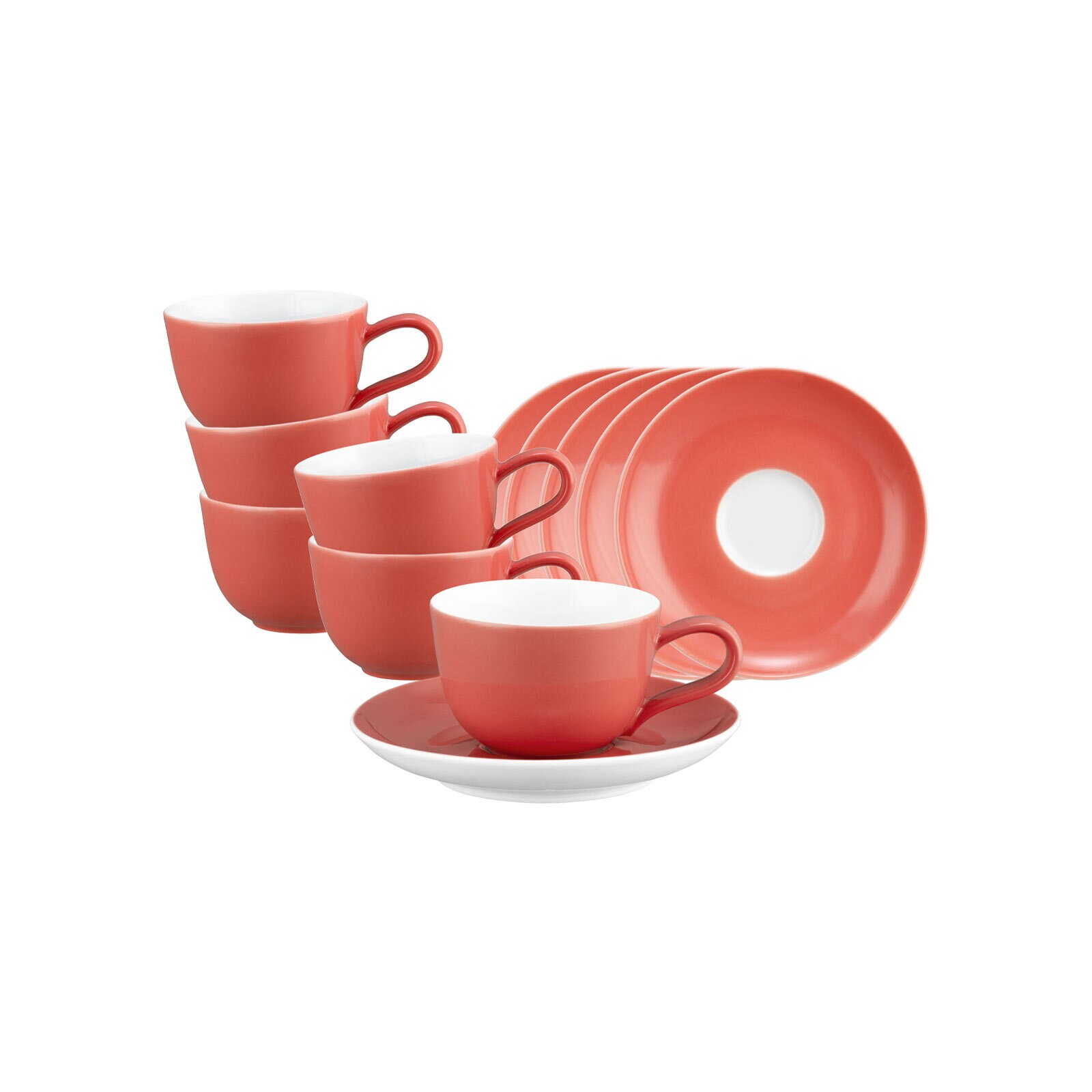 Espressotasse mit Untertasse Liberty Pure Colors  6er Set