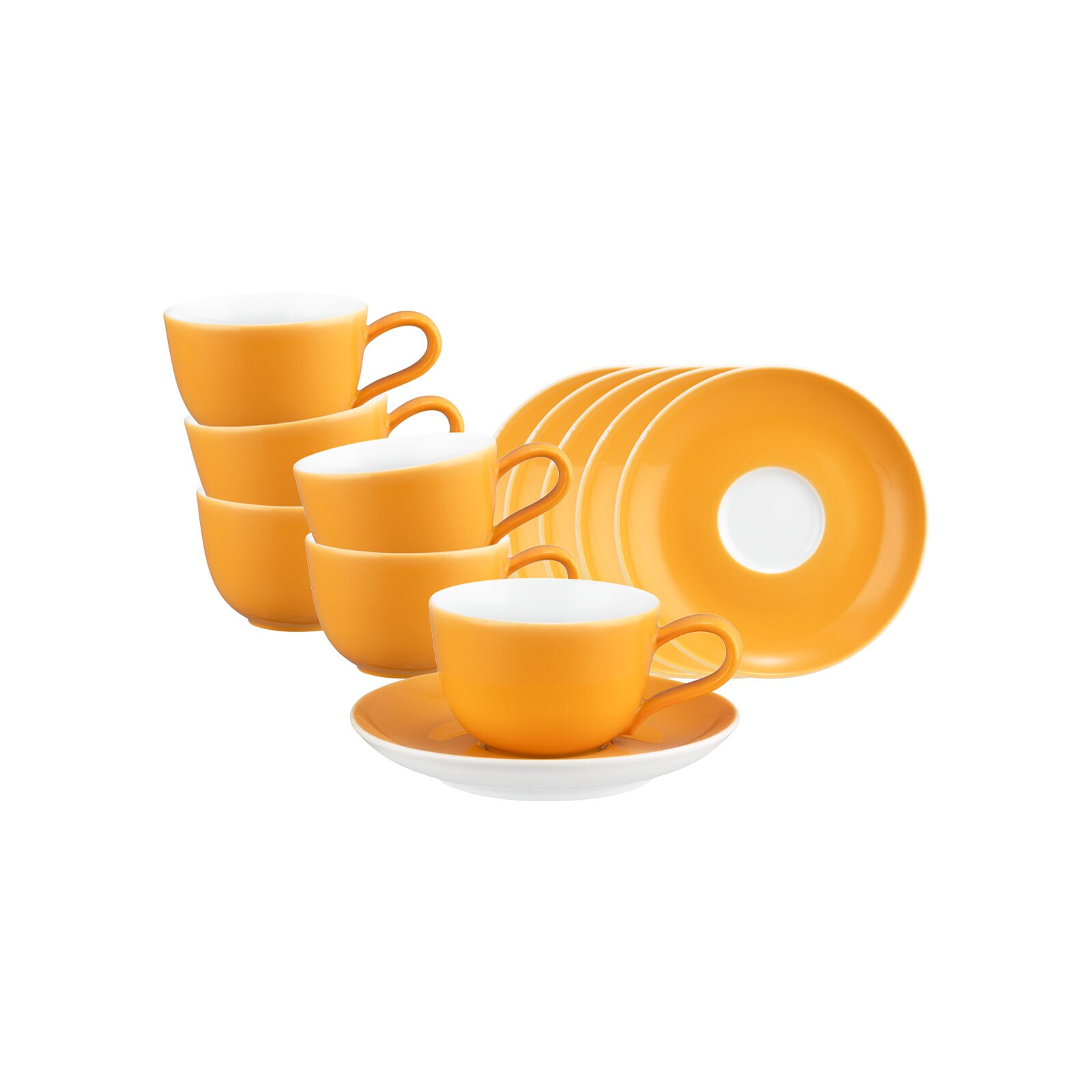 Espressotasse mit Untertasse Liberty Pure Colors  6er Set