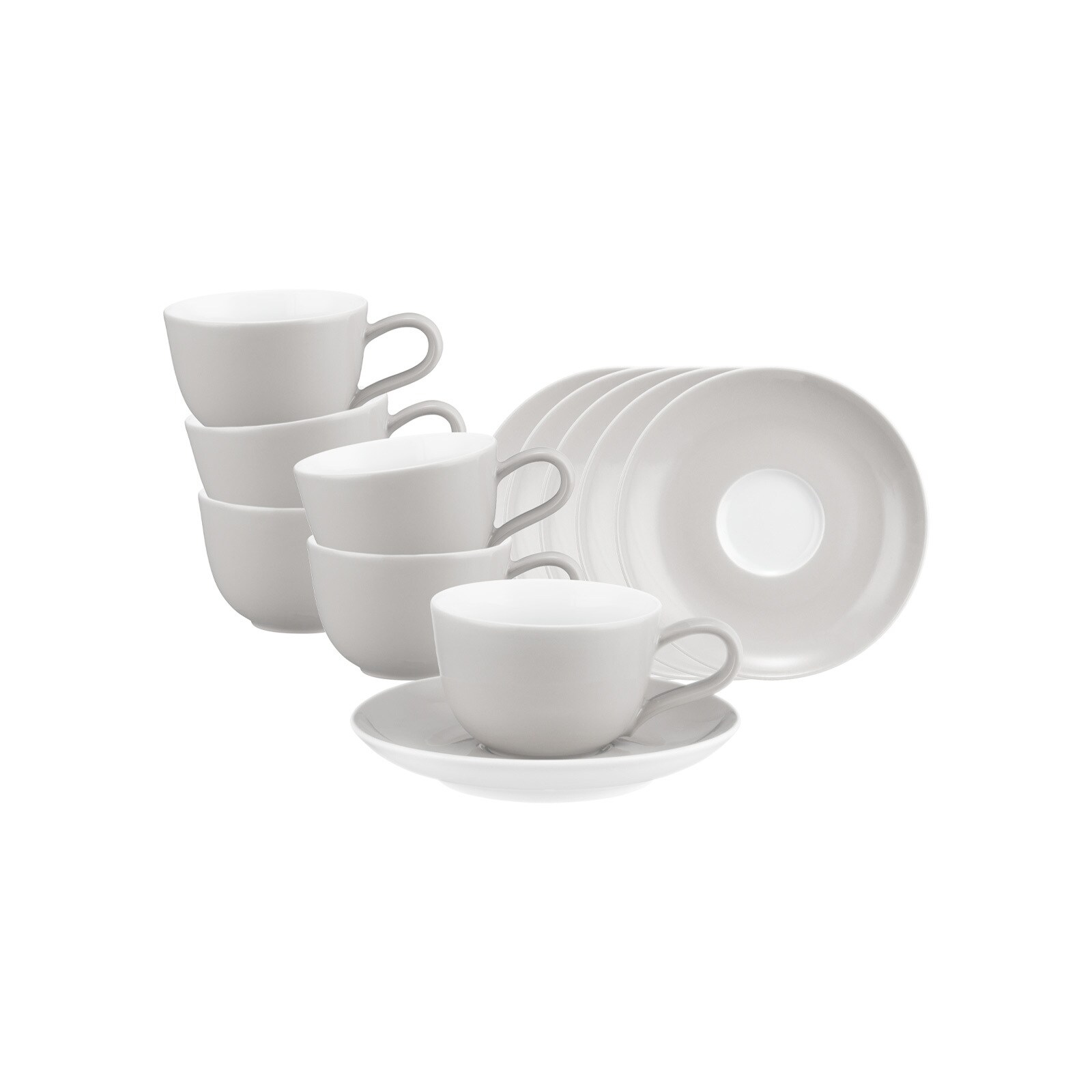Espressotasse mit Untertasse Liberty Pure Colors  6er Set