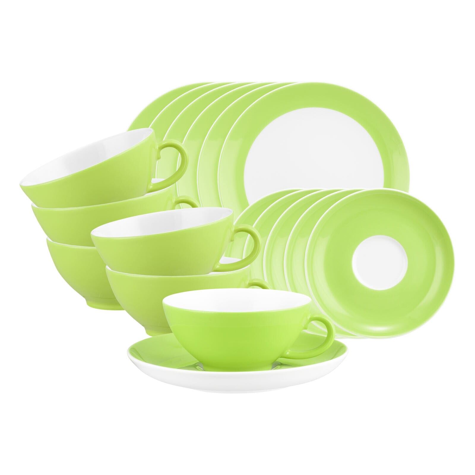 Seltmann Weiden Teeservice Liberty Pure Colors 18er Set 