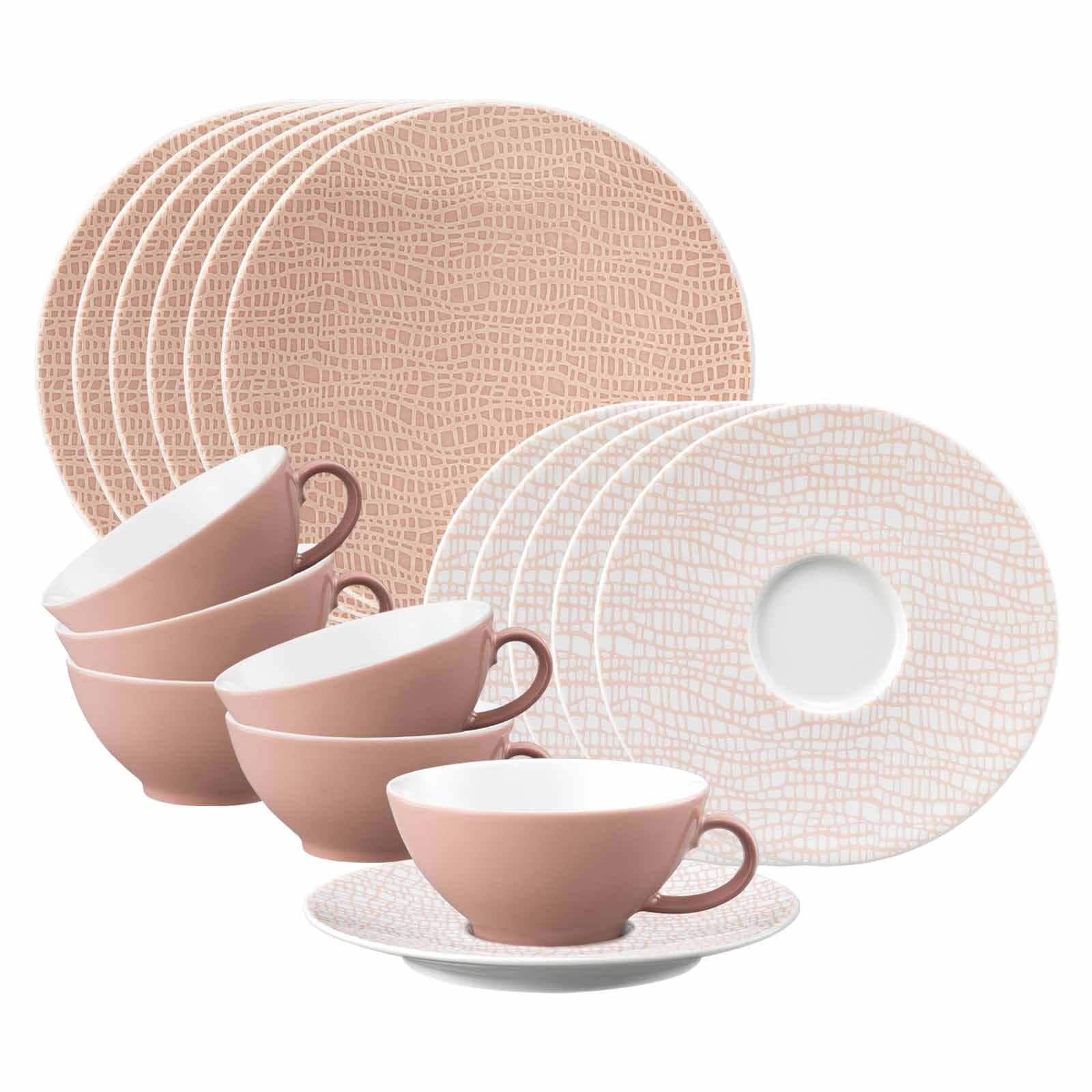 Seltmann Weiden Teeservice Life Fashion 18er Set 