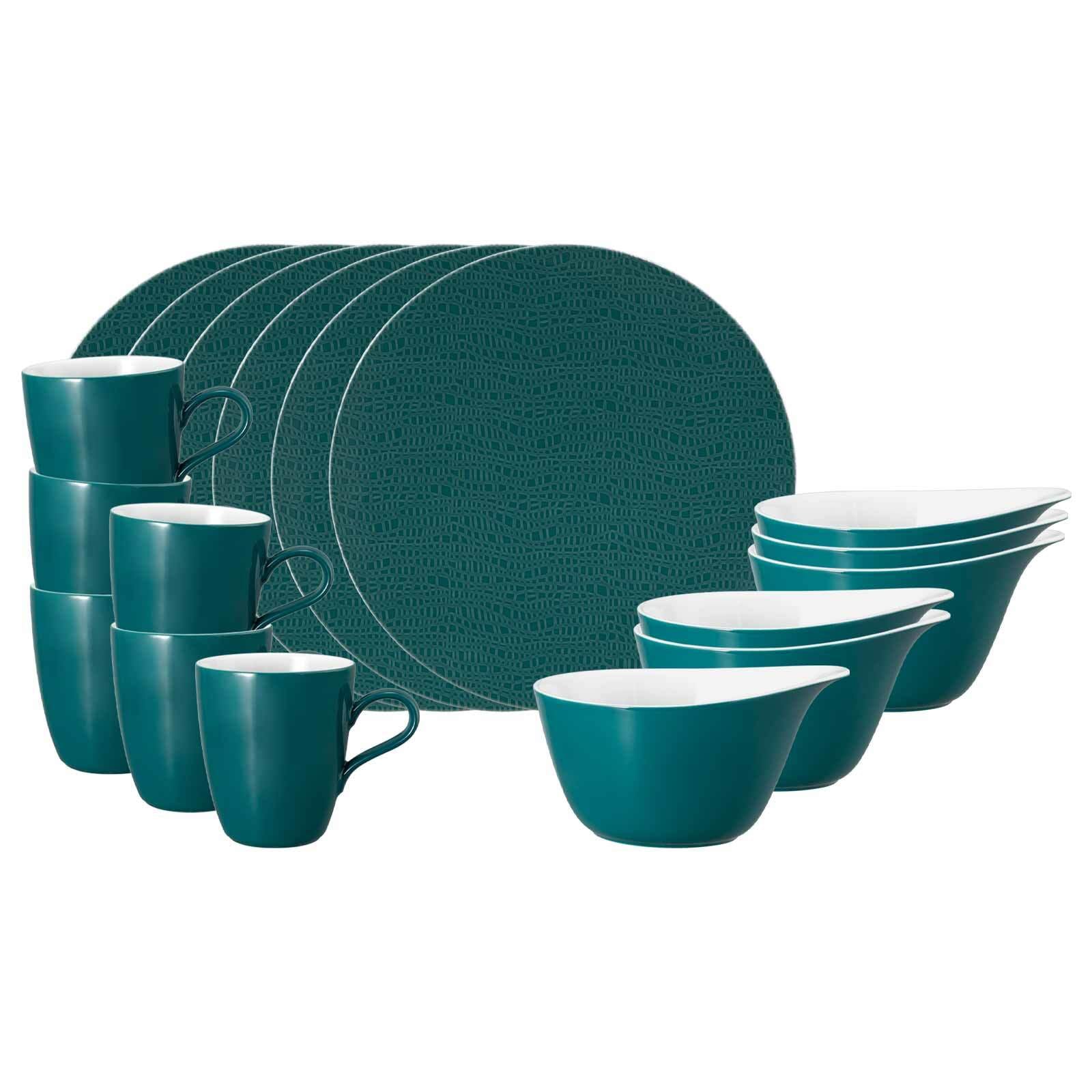 Seltmann Weiden Fr&uuml;hst&uuml;cks-Set Life Fashion 18er Set 