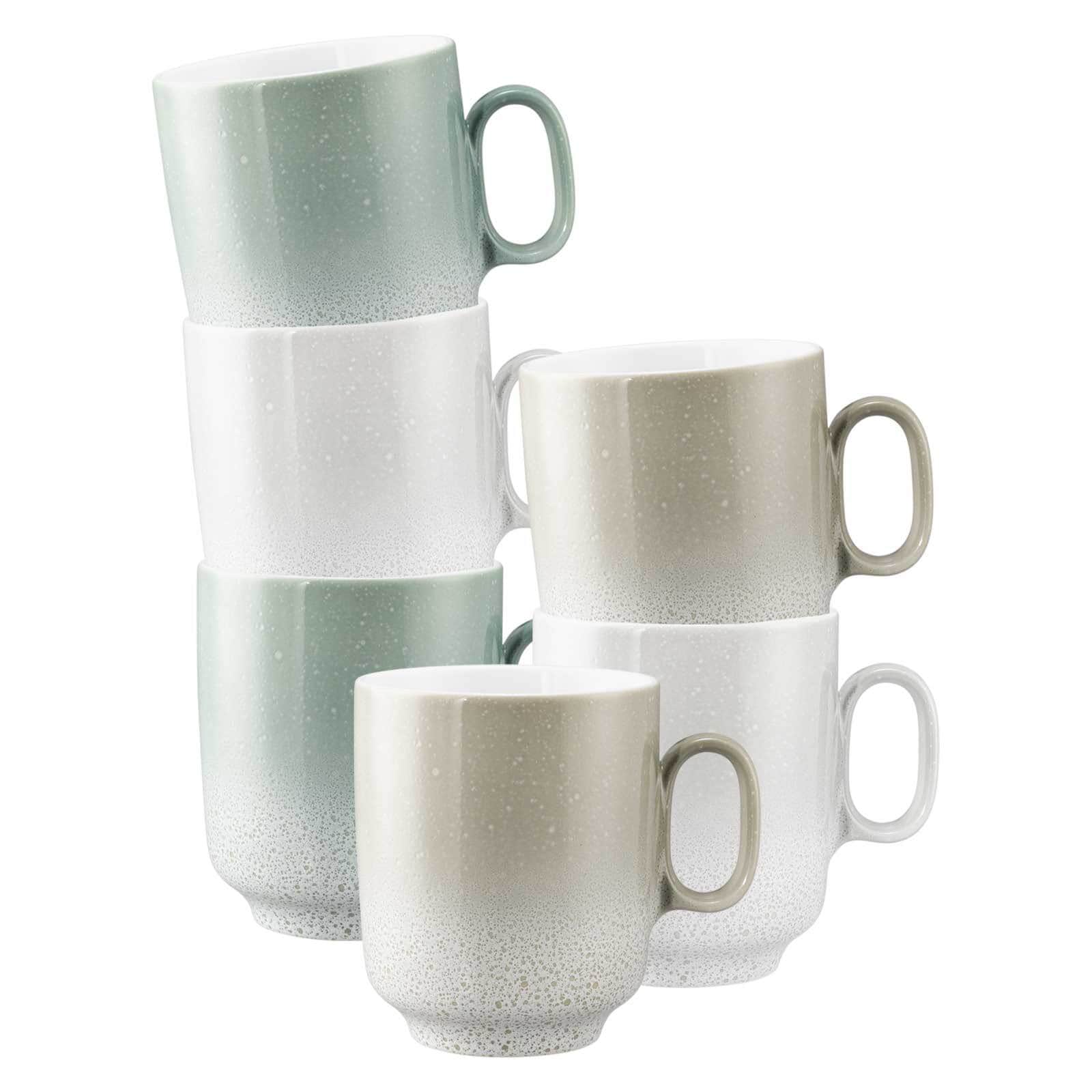 Seltmann Weiden Henkelbecher Sento Home 400 ml 6er Set 