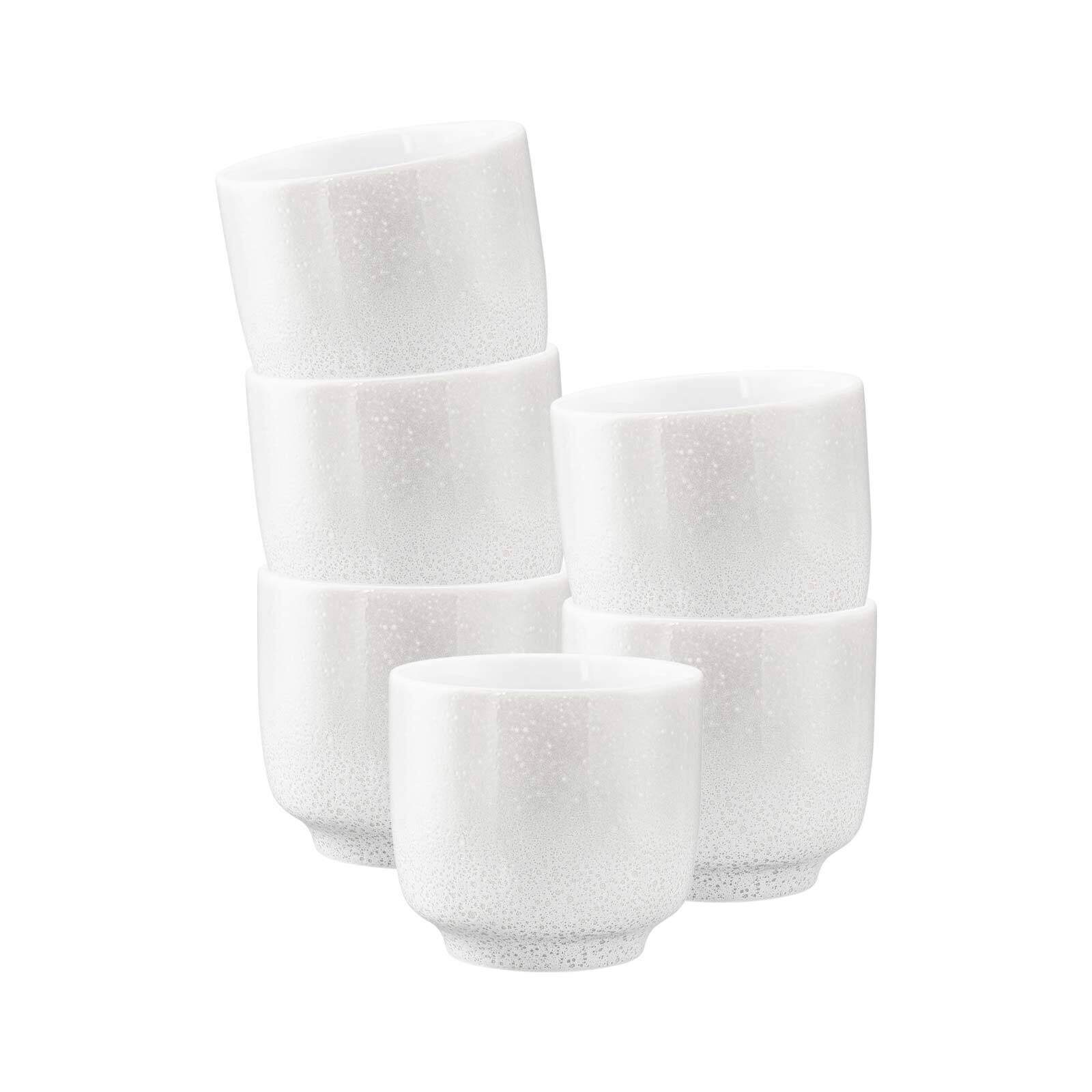 Seltmann Weiden Cappuccinotassen ohne Henkel Sento Home 300 ml 6er Set