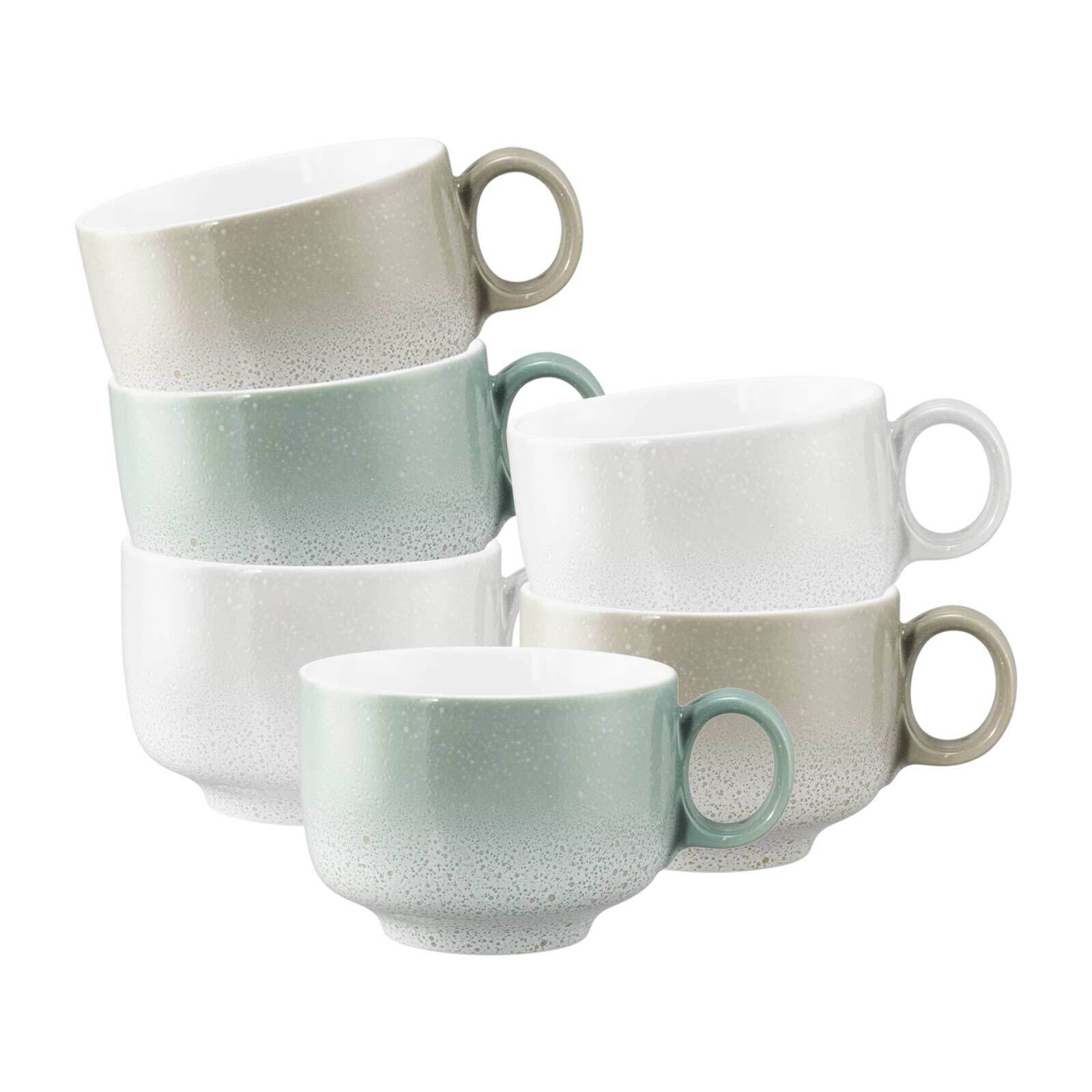 Milchkaffeetassen mit Henkel Sento Home  6er Set