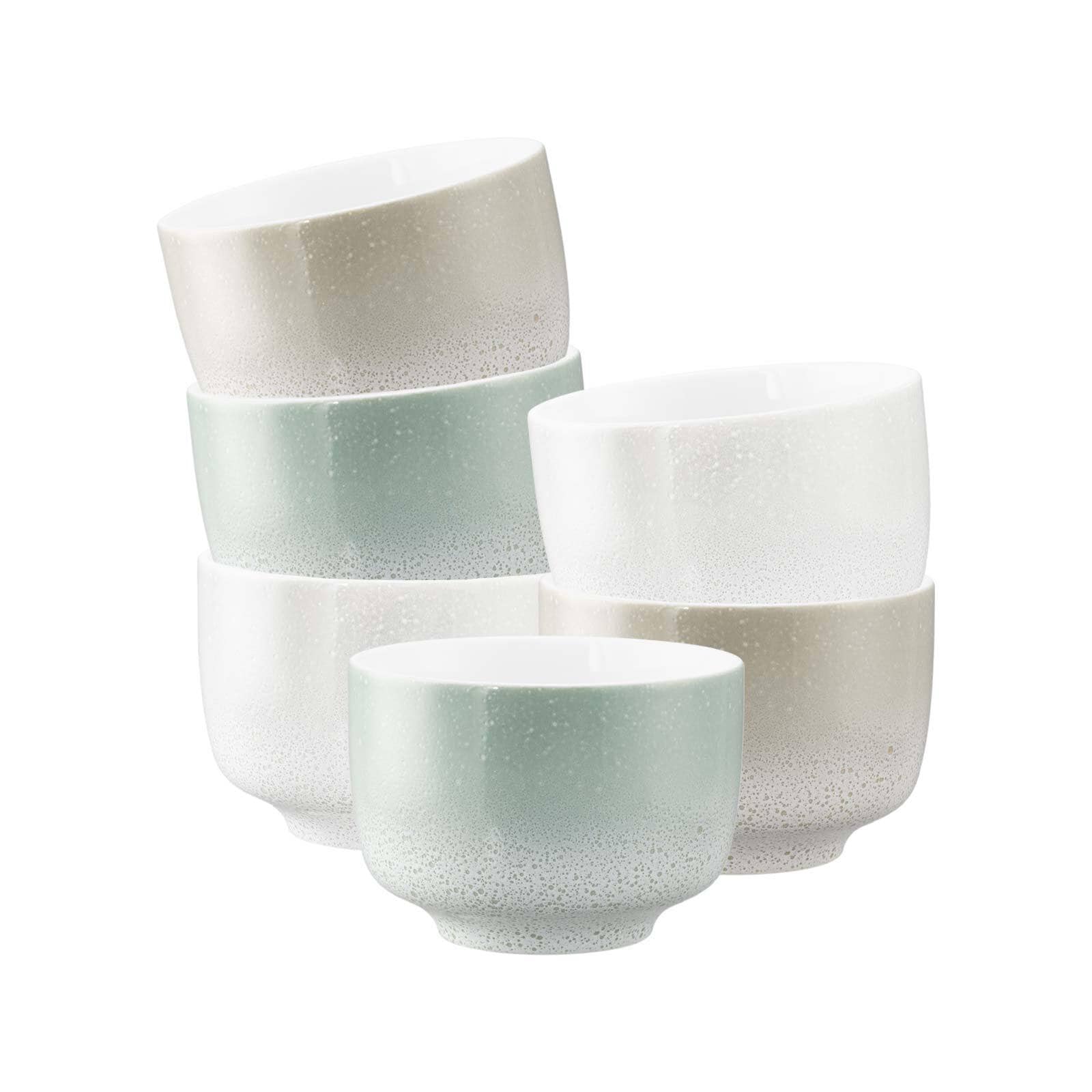 Seltmann Weiden Milchkaffeetassen ohne Henkel Sento Home 350 ml 6er Set 