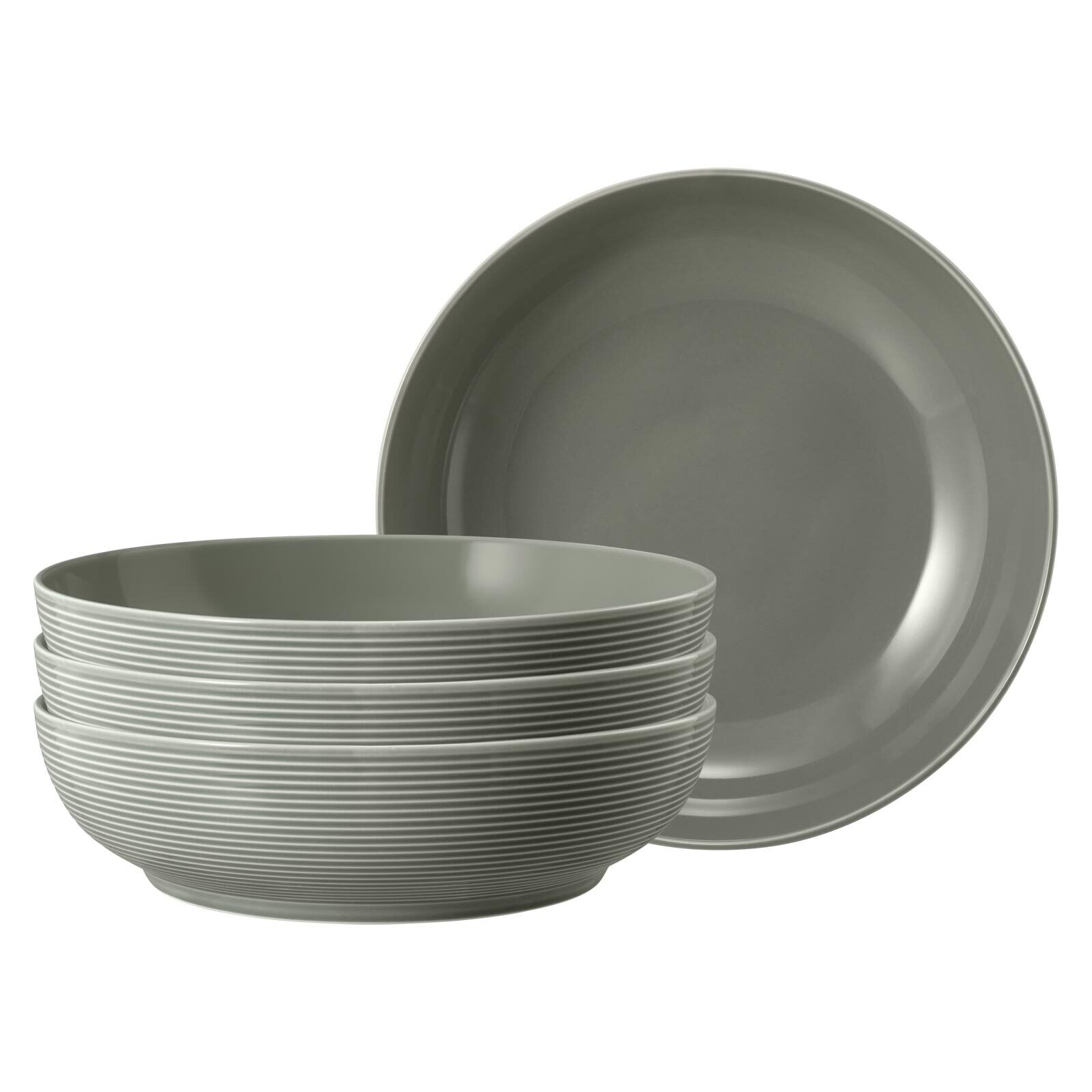 Foodbowls Beat Color Glaze ø 25,5 cm 4er Set