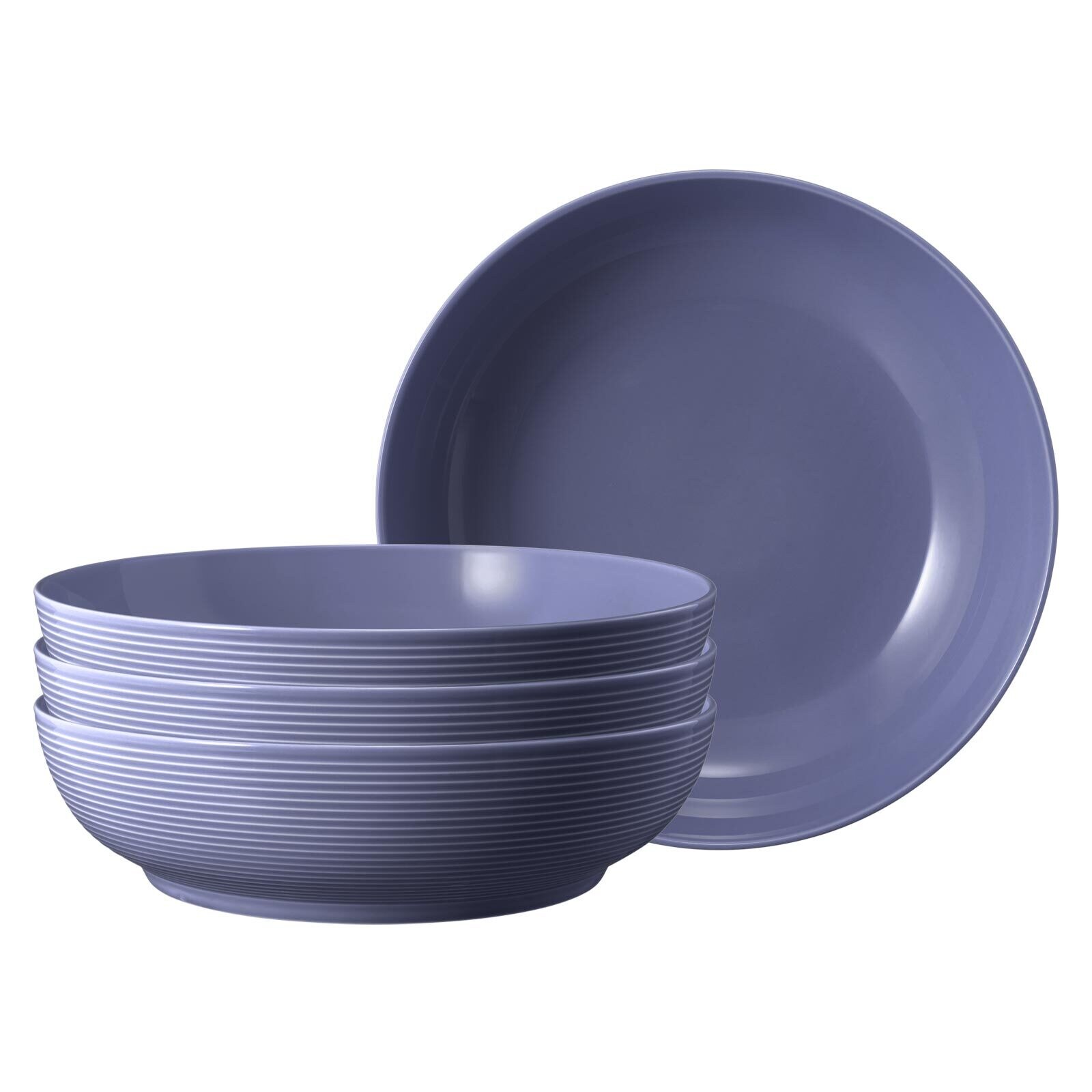 Foodbowls Beat Color Glaze ø 25,5 cm 4er Set