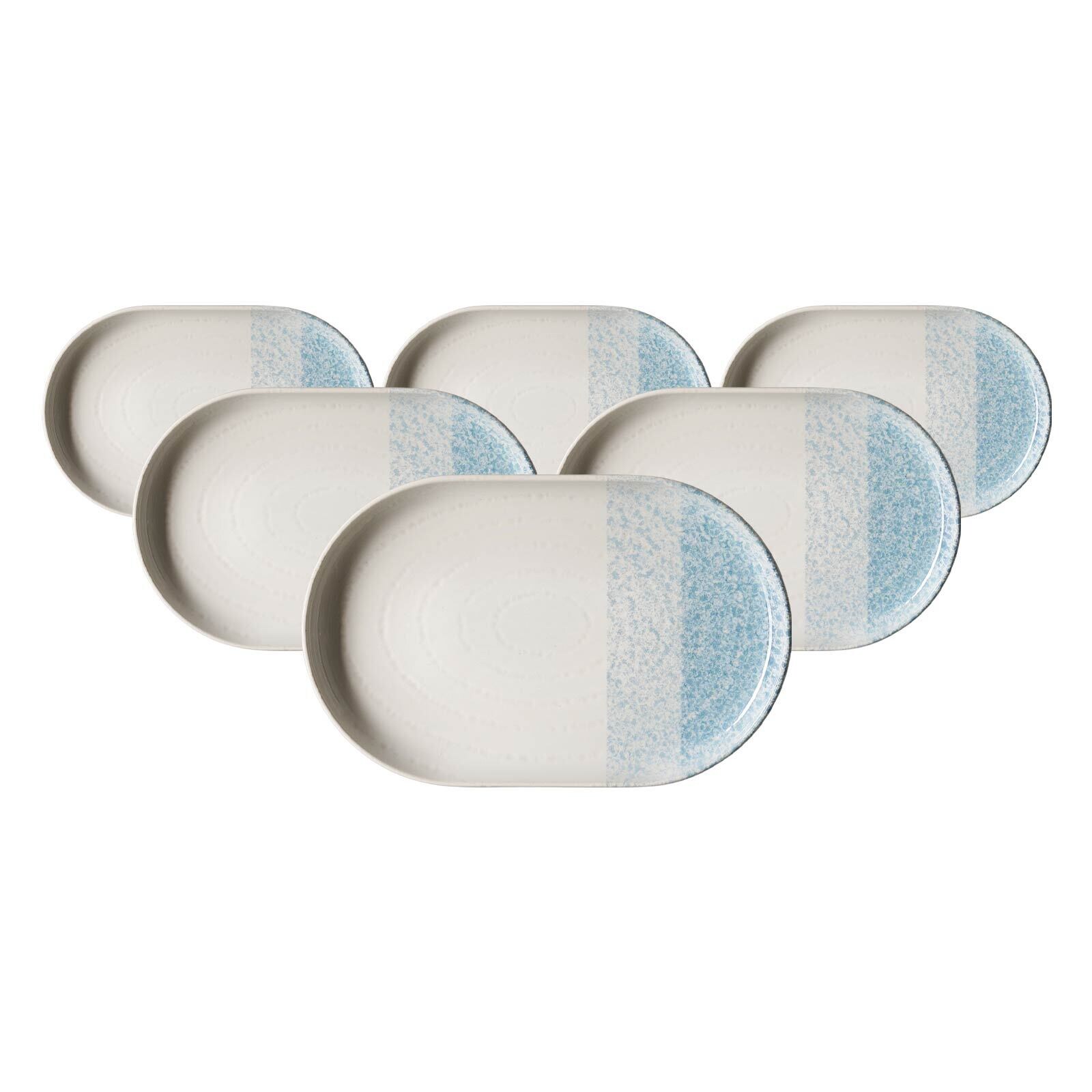 Servierplatten Trio 20 x 13 cm 6er Set