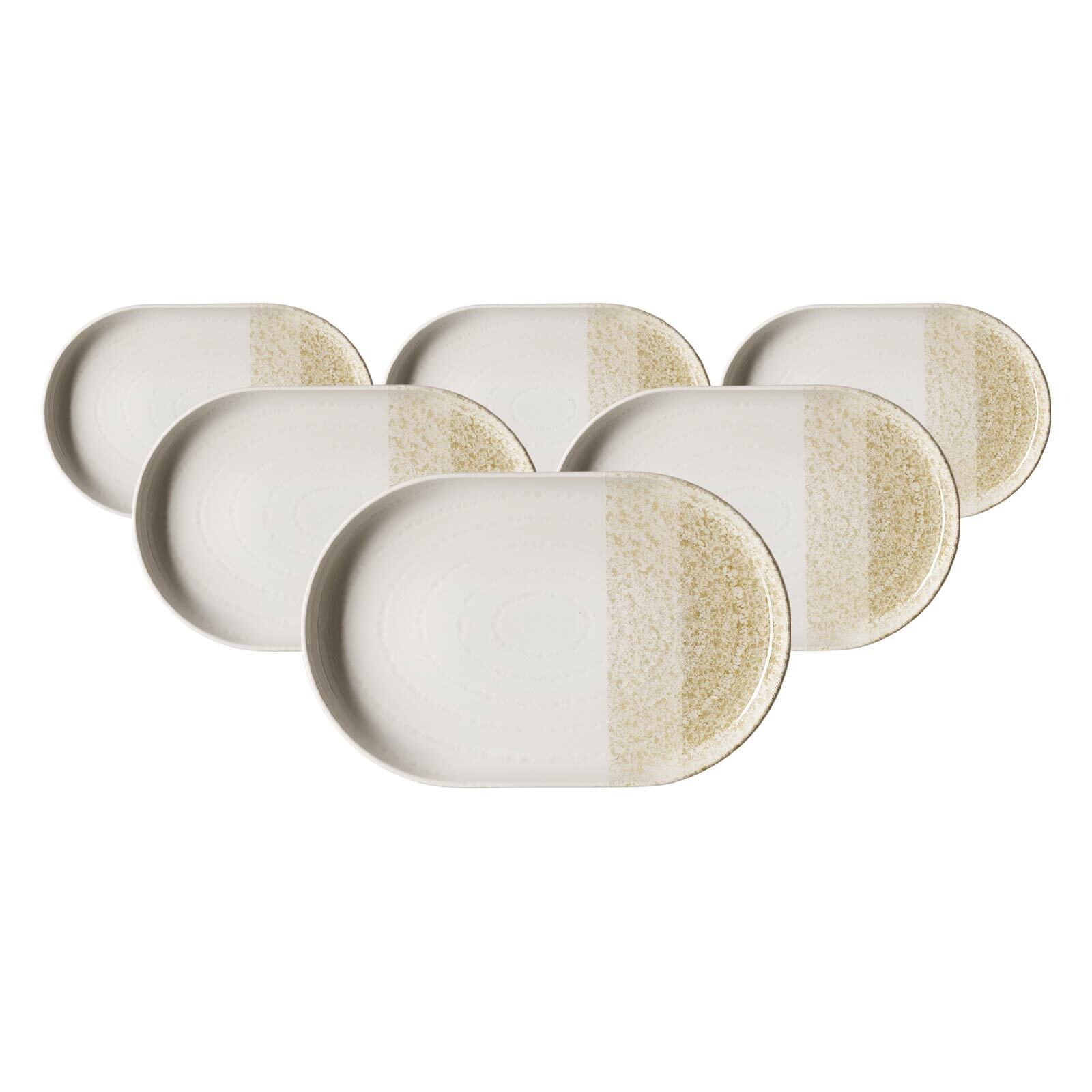 Servierplatten Trio 20 x 13 cm 6er Set