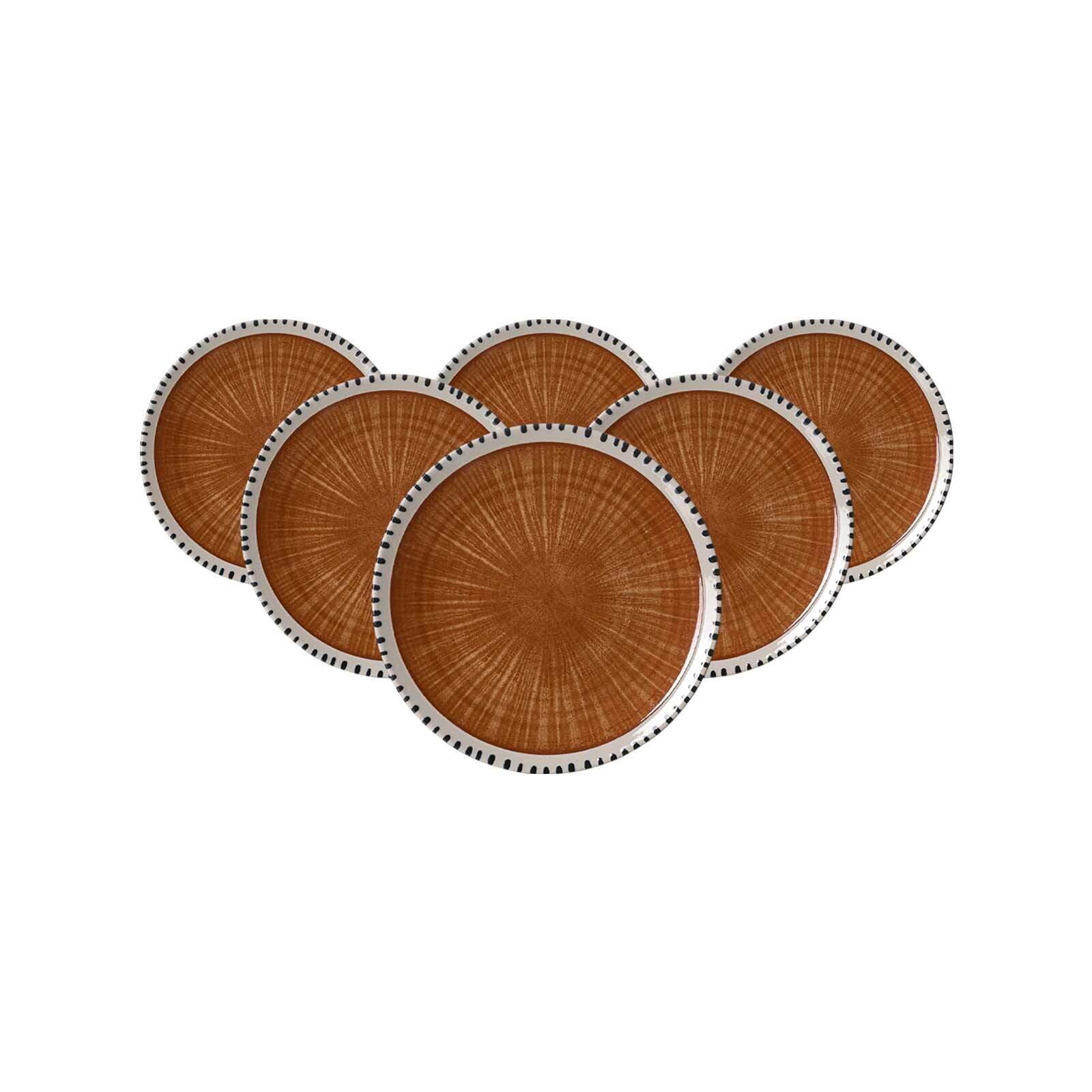 Dessertteller Natura ø 20,5 cm 6er Set
