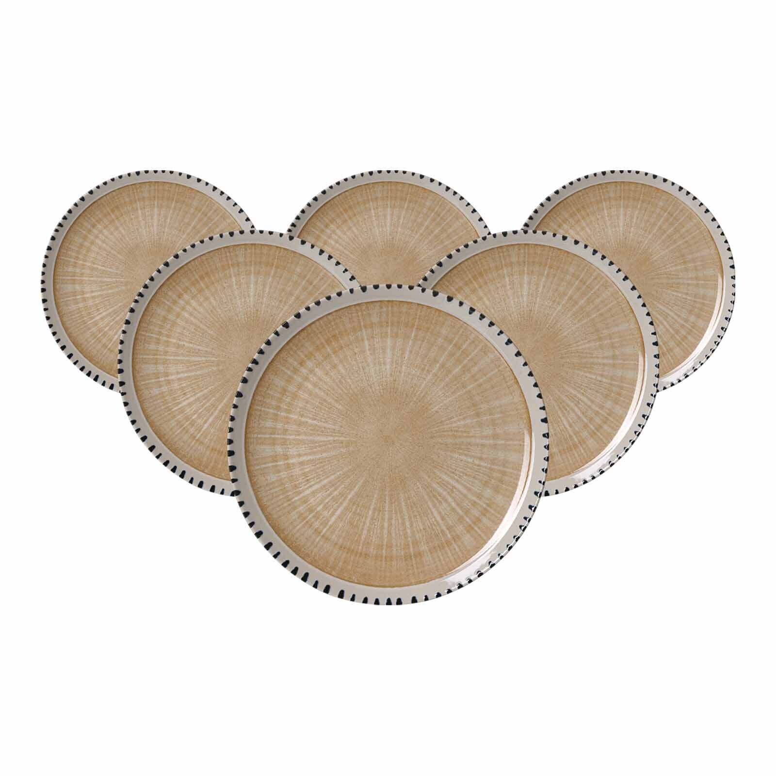 Speiseteller Natura ø 26 cm 6er Set