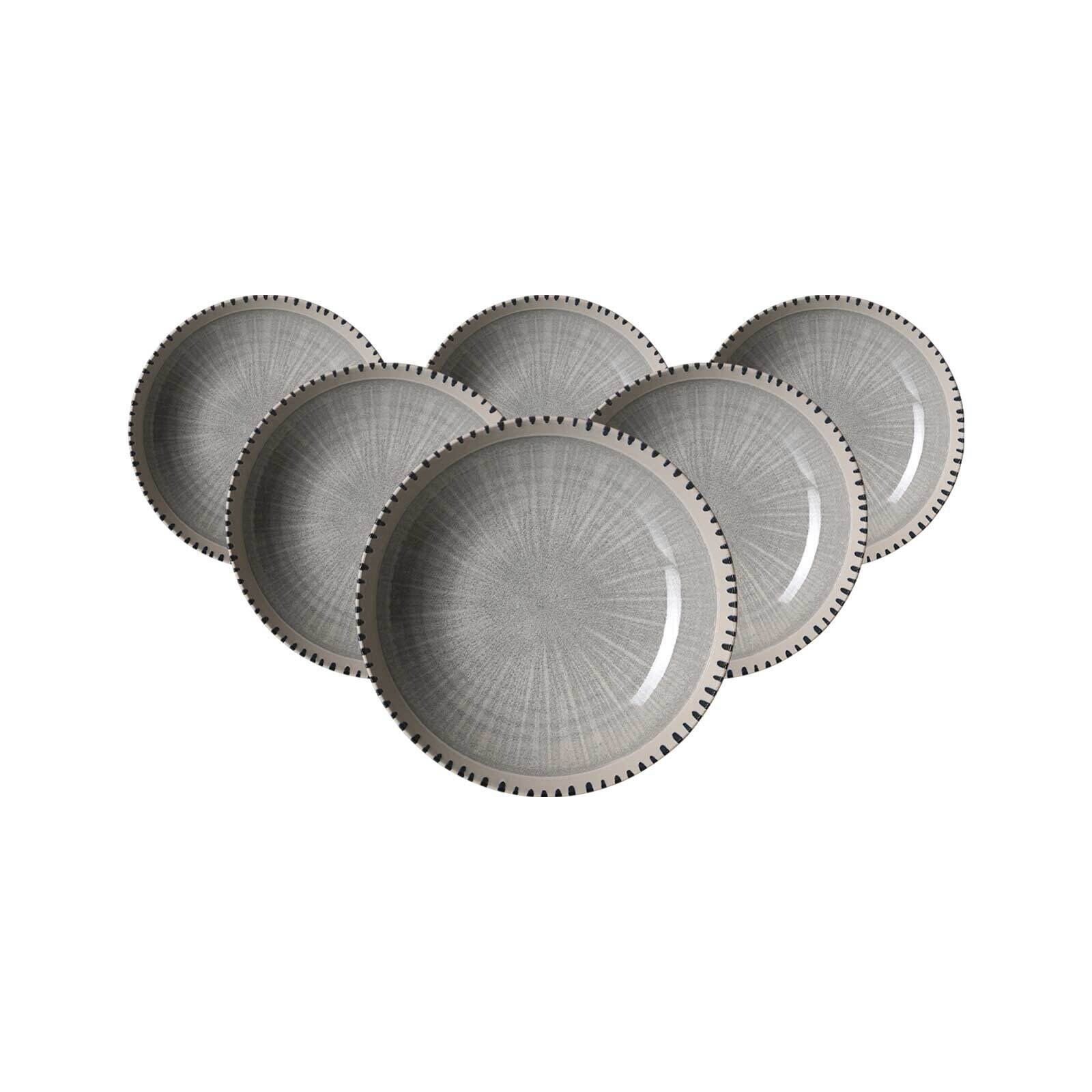 Suppenteller Natura ø 21 cm 6er Set