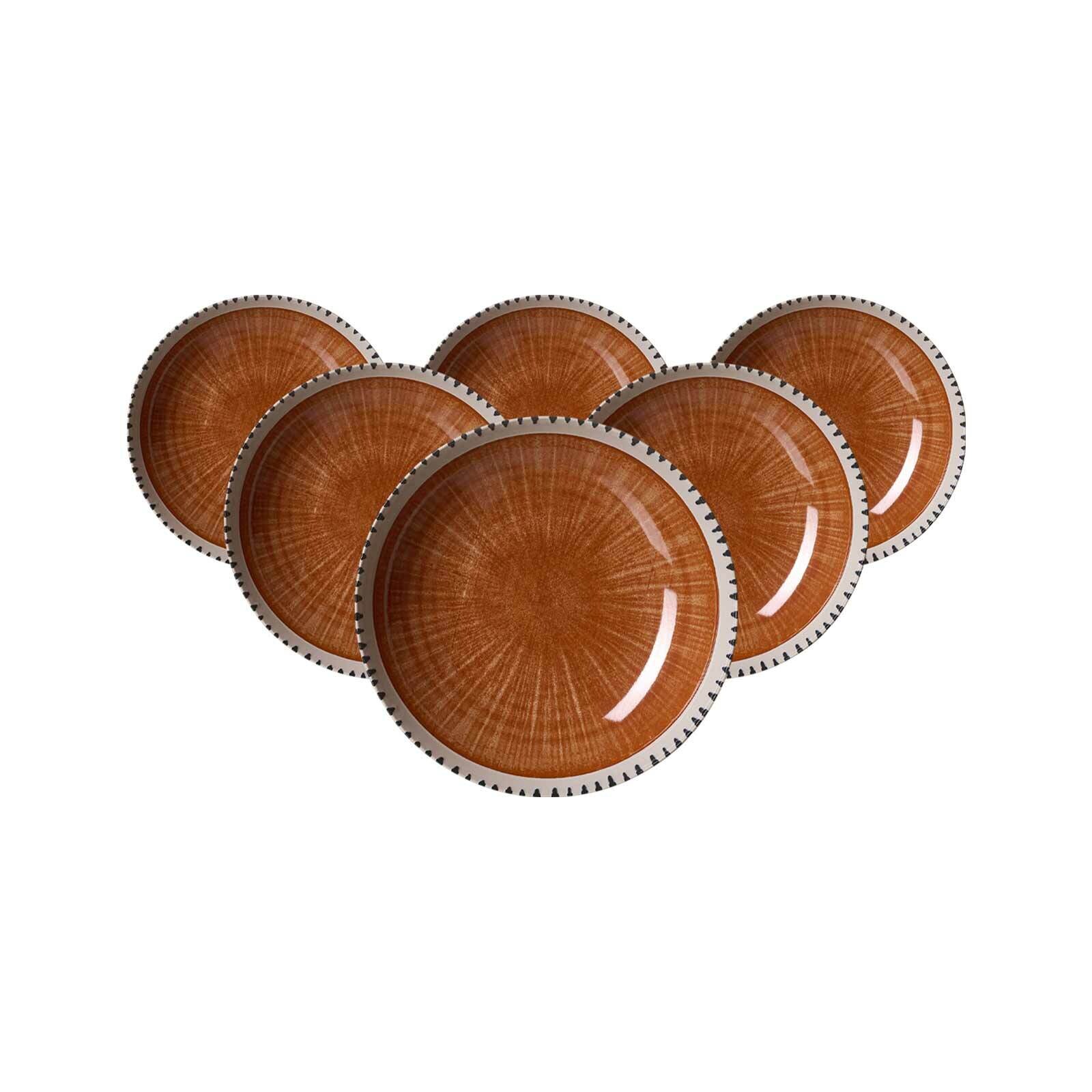 Suppenteller Natura ø 21 cm 6er Set