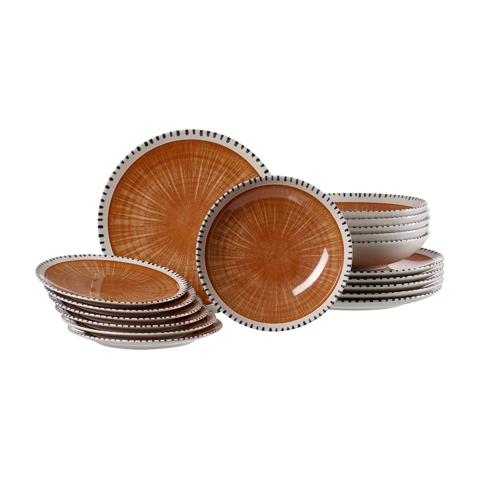 Tellerset Natura 18er Set