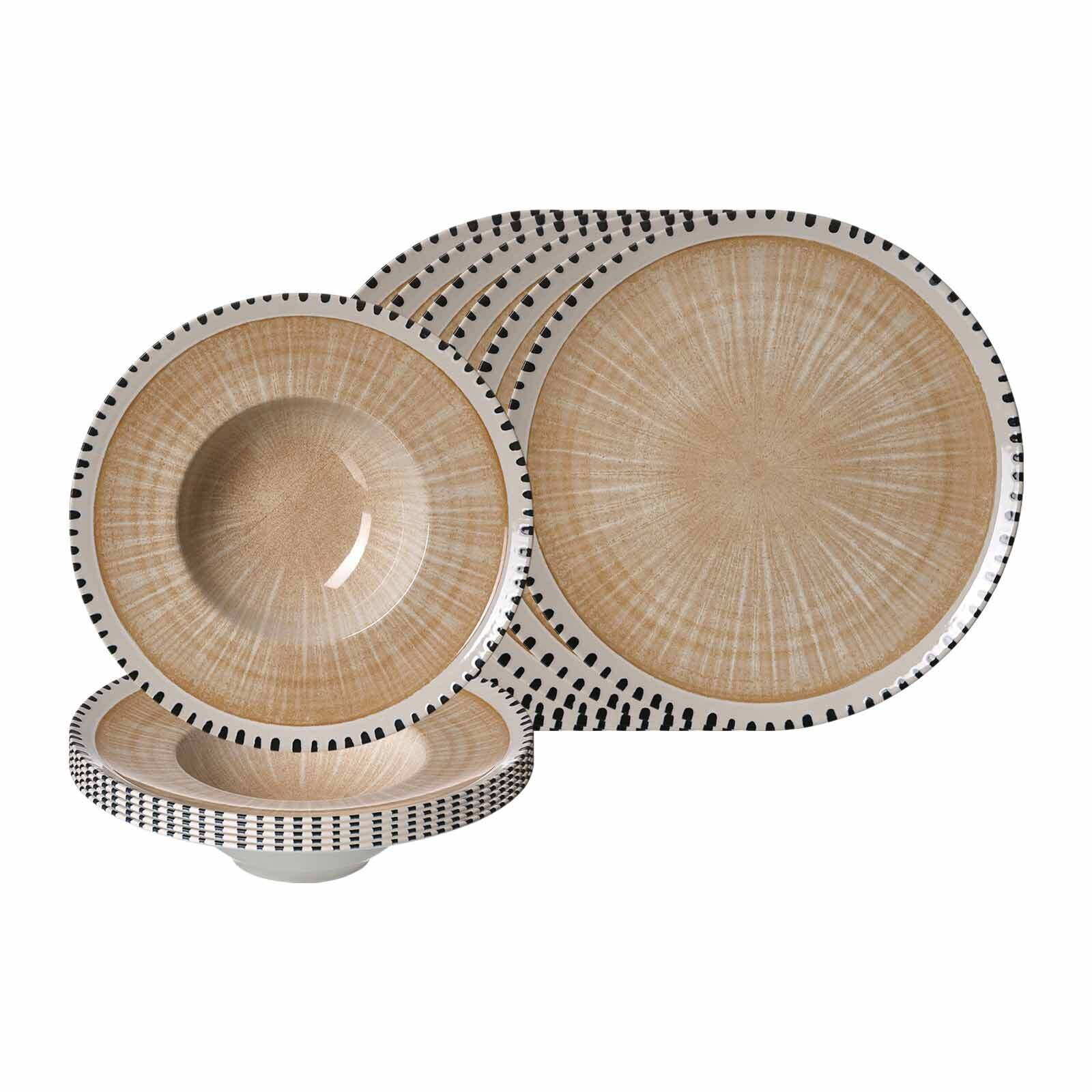 Pizza- und Pasta-Set Natura 12er Set