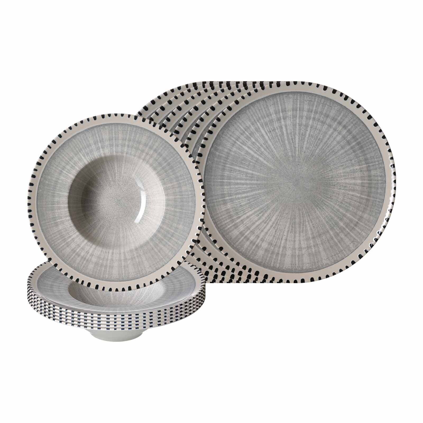 Pizza- und Pasta-Set Natura 12er Set
