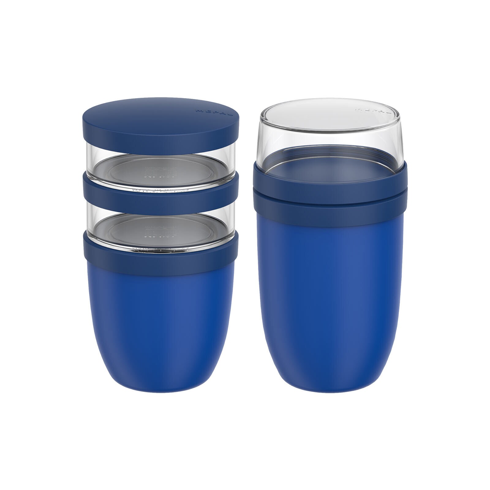 Mepal Lunchpot-Set XL Ellipse 900 ml + 1050 ml 2er Set