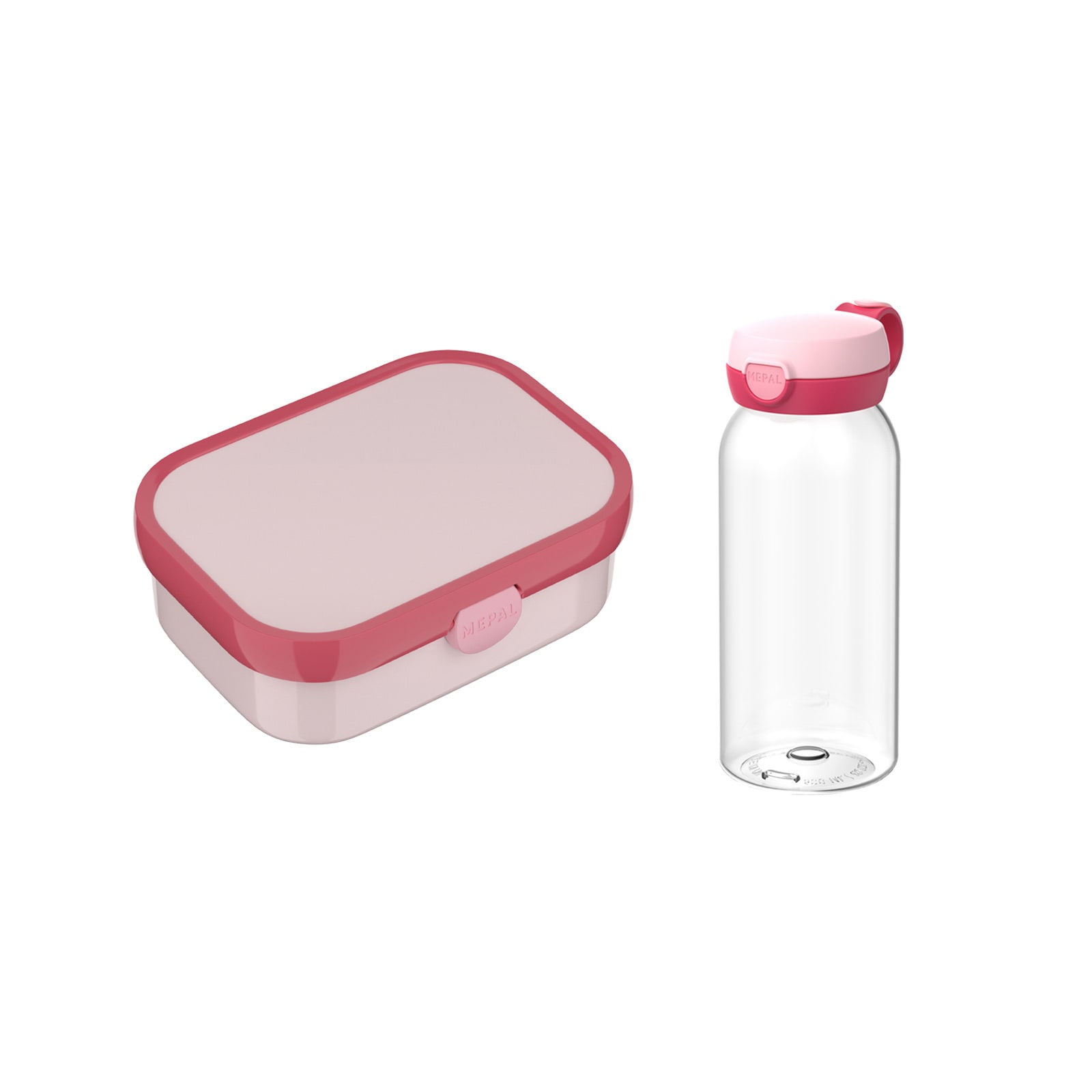 Mepal Lunchset (Flasche mit Klappdeckel) Campus 600 ml + 750 ml 2er Set 