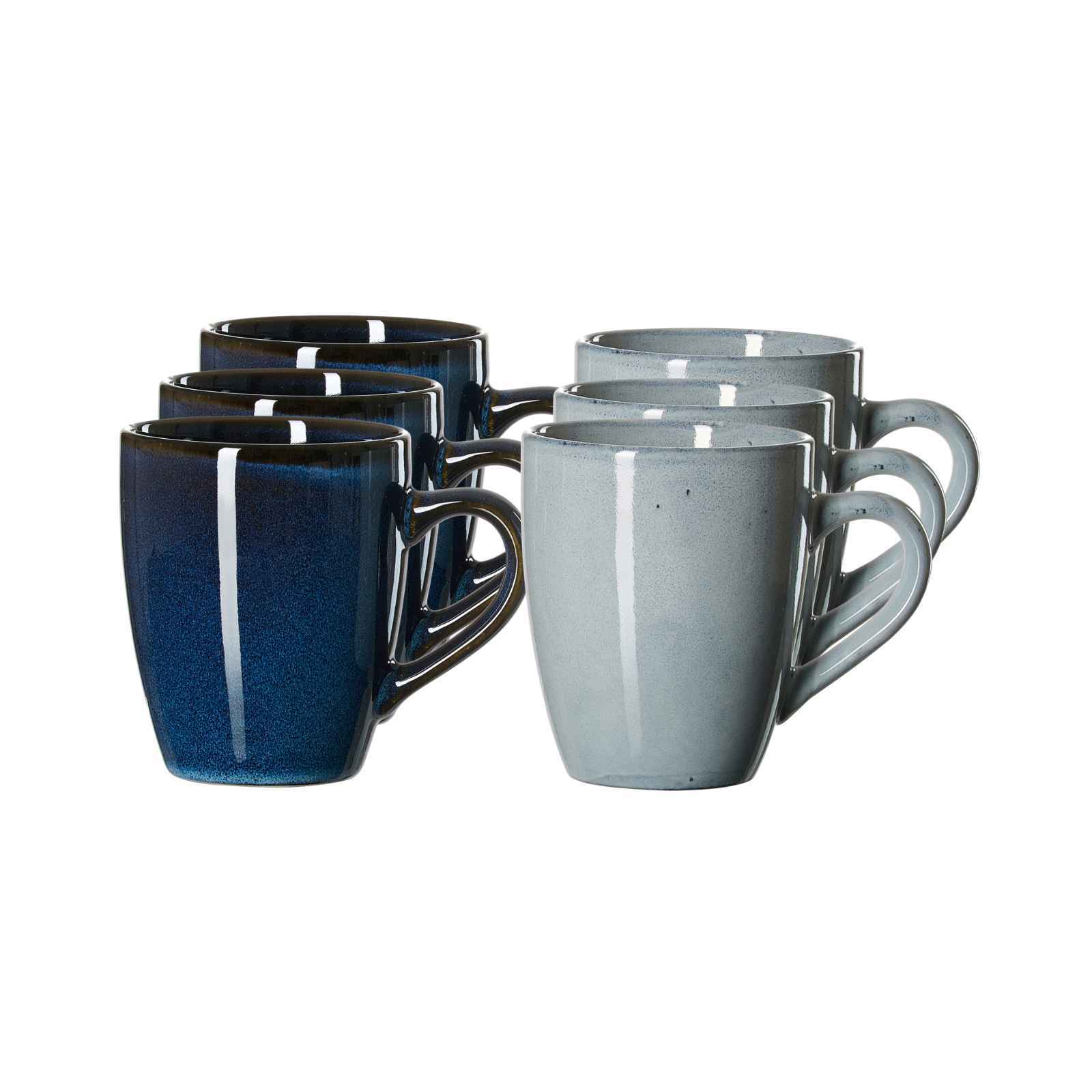 Ritzenhoff & Breker Henkelbecher Amalfi 350 ml 6er Set 