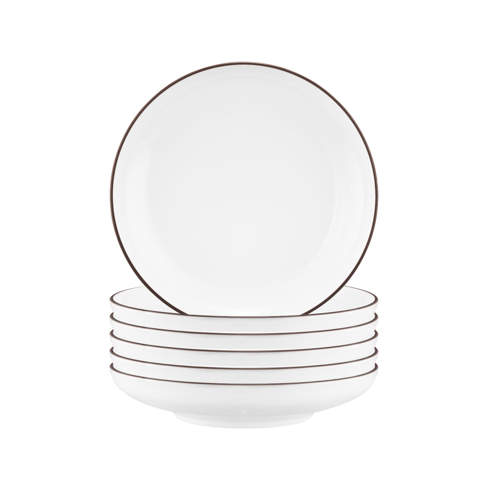 Seltmann Weiden Suppenteller Sento Home Pure Lines &oslash; 21,3 cm 6er Set 