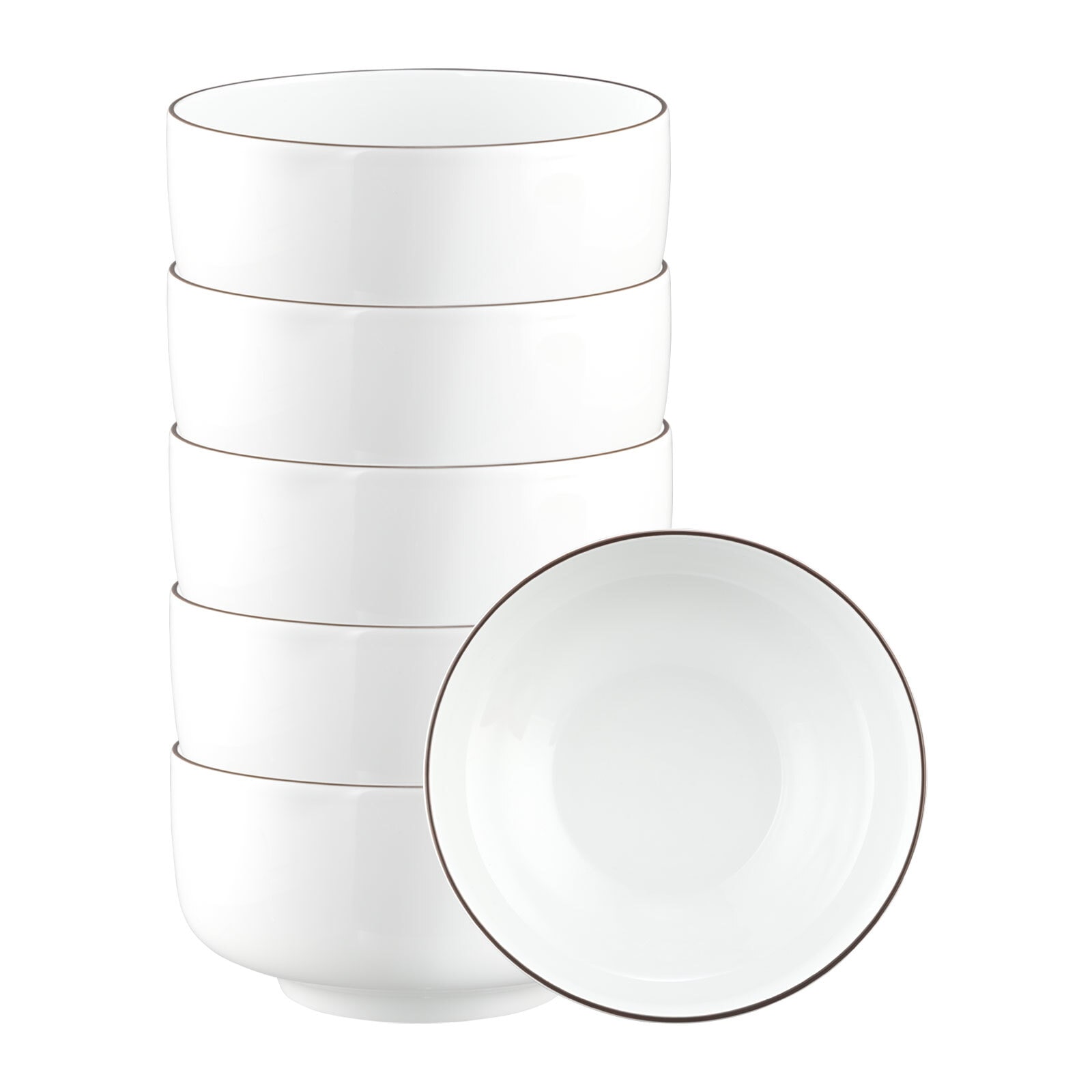 Seltmann Weiden Sch&uuml;sseln Sento Home Pure Lines &oslash; 20,3 cm 6er Set 