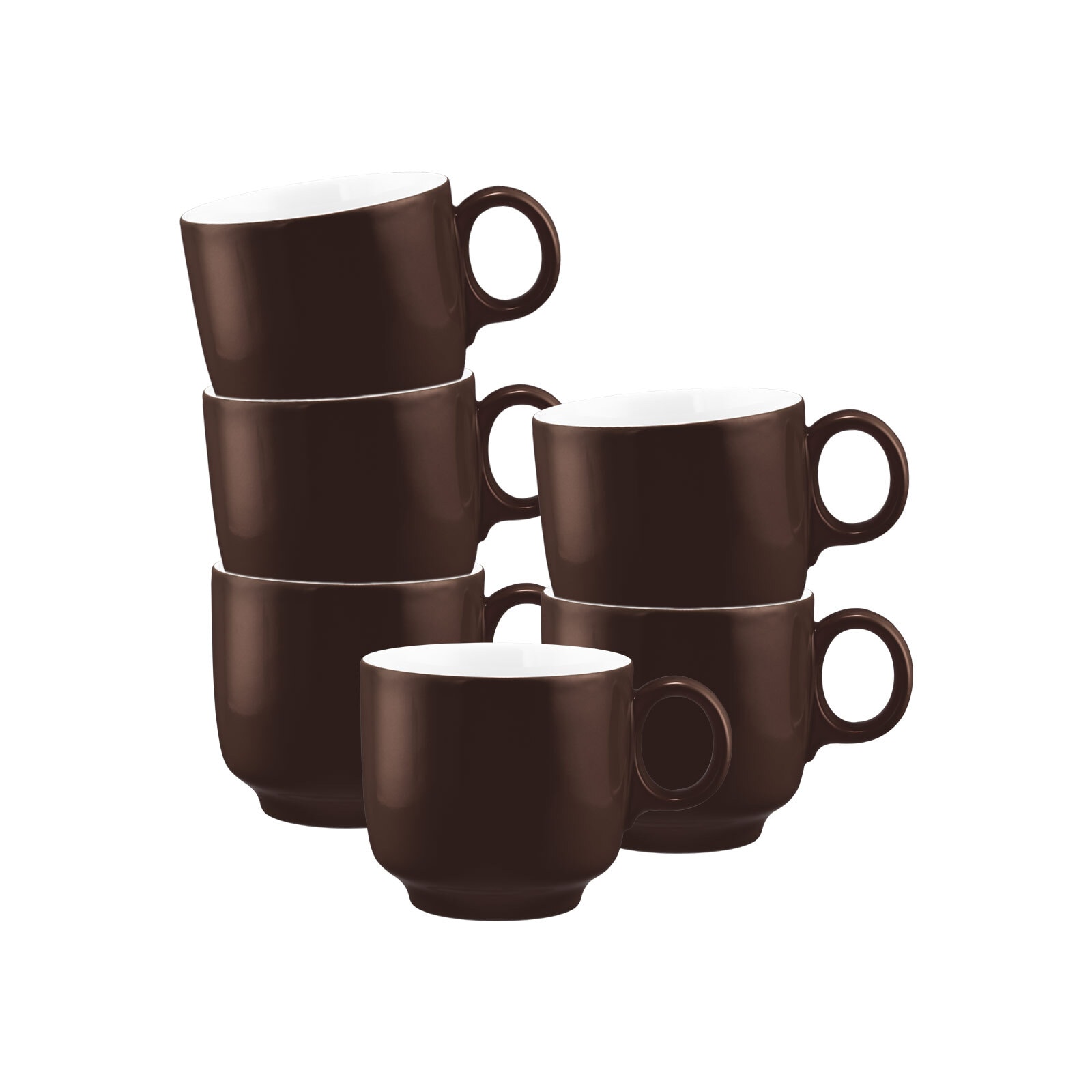 Seltmann Weiden Cappuccinotassen Sento Home Pure Colors 300 ml 6er Set 