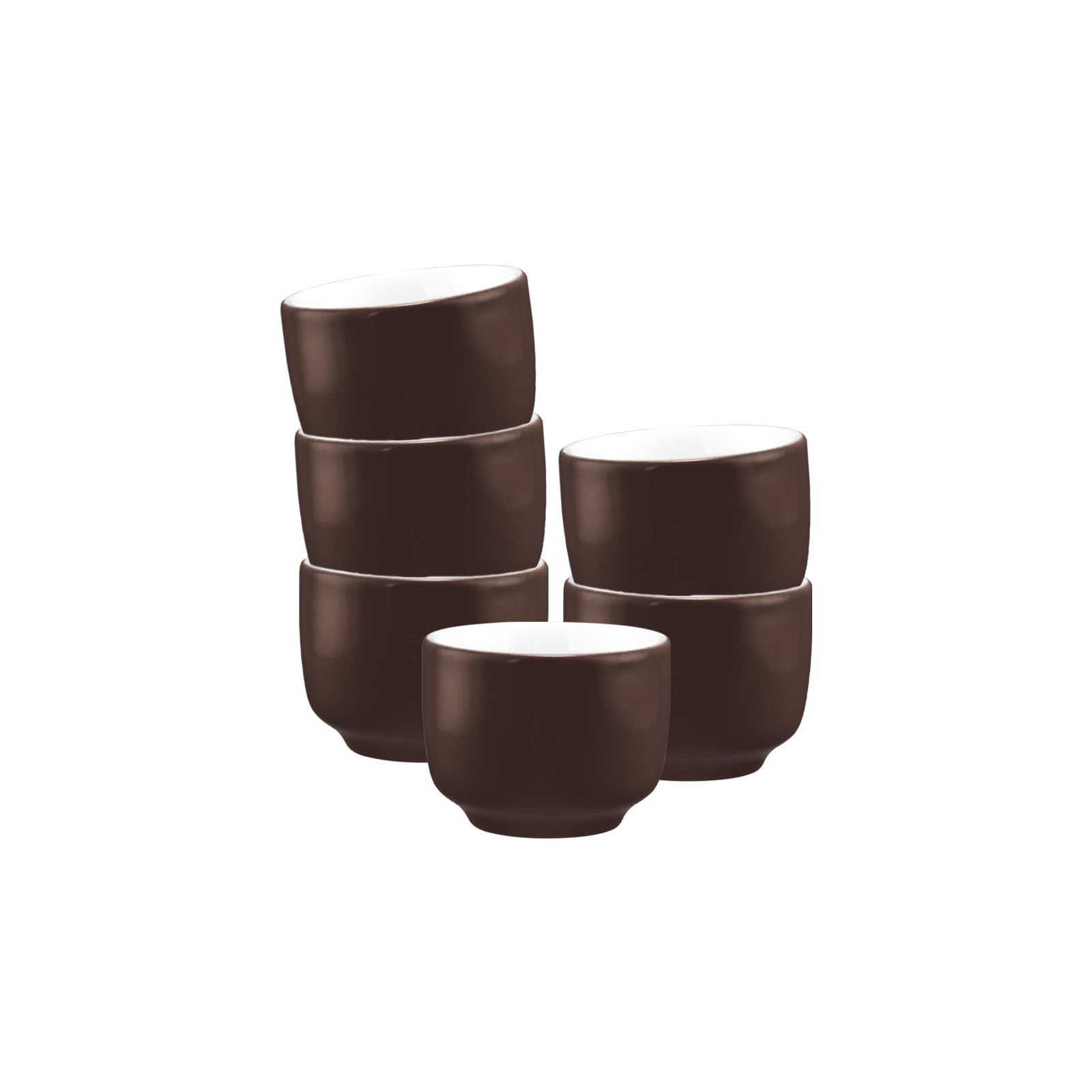 Seltmann Weiden Espressotassen ohne Henkel Sento Home Pure Colors 80 ml 6er Set 