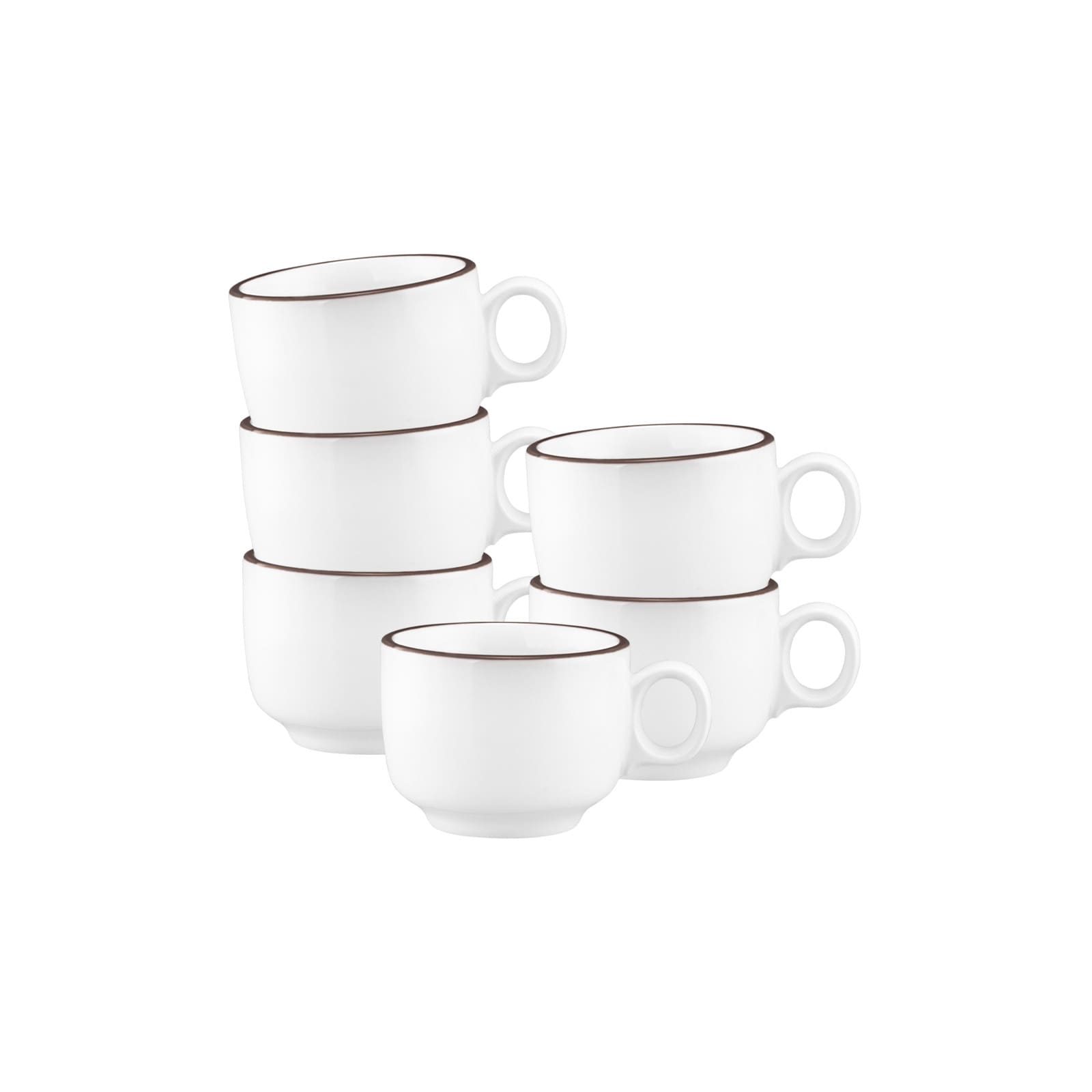 Seltmann Weiden Espressotassen Sento Home Pure Lines 80 ml 6er Set 
