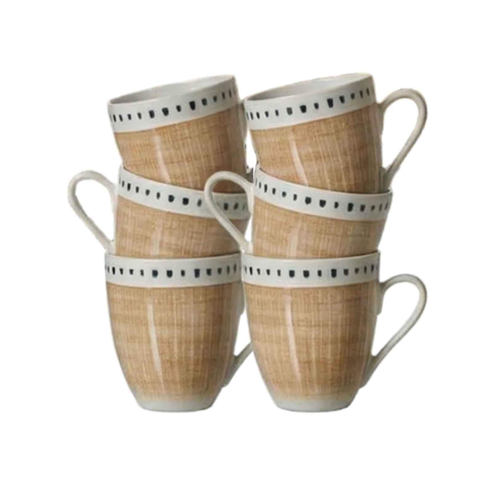 Ritzenhoff & Breker Kaffeebecher Natura 320 ml 6er Set 