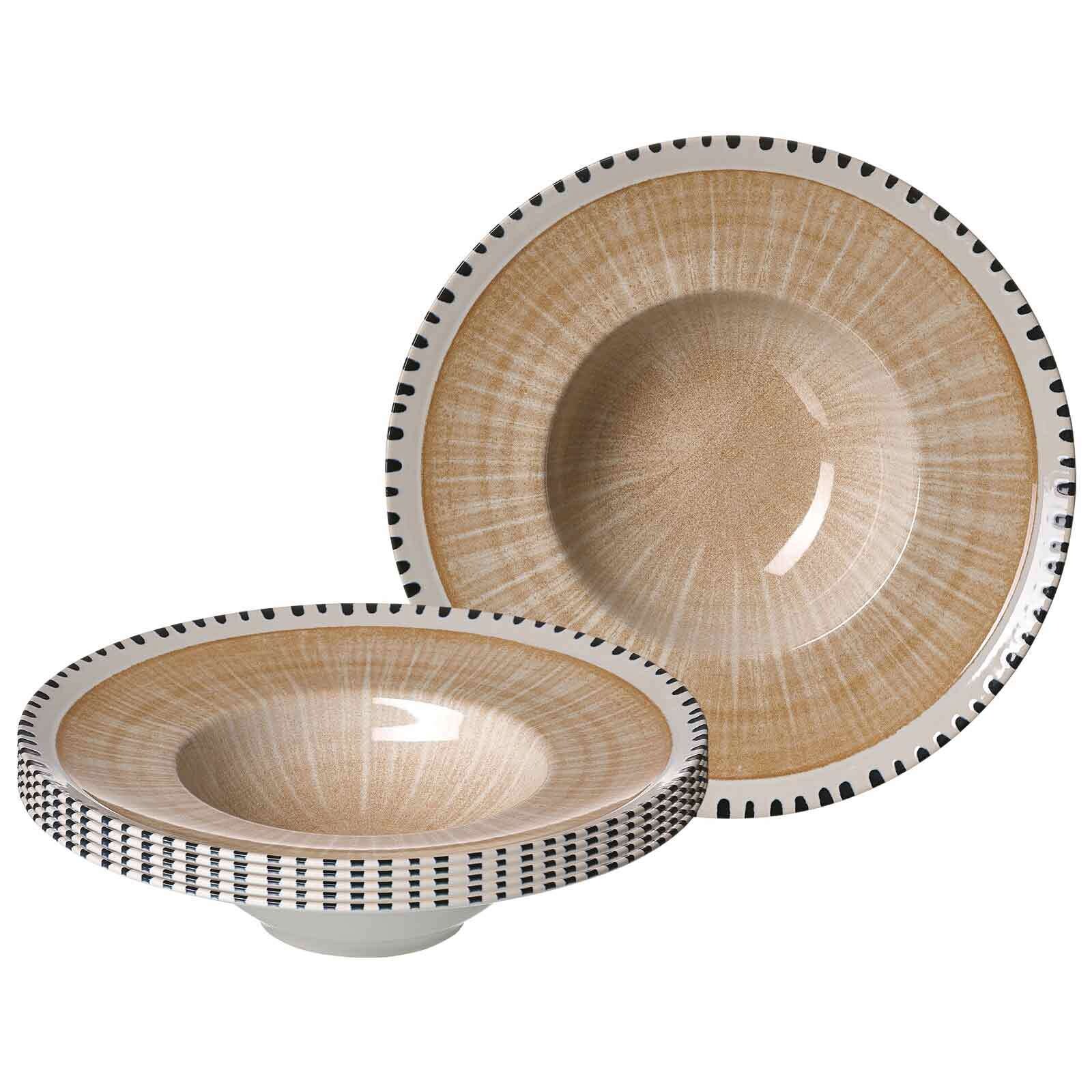 Gourmetteller Natura ø 28 cm 6er Set