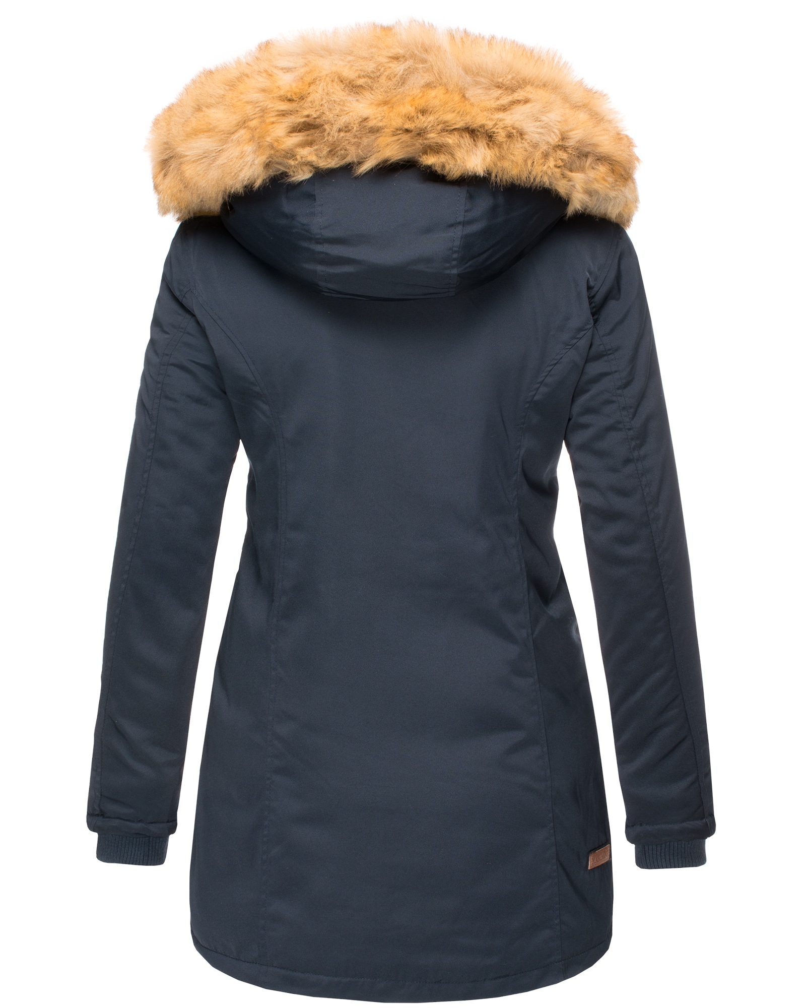 Parka Mantel Mit Fell Innen Mantel Winterjacke Damen Mit Fell