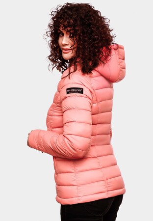 MARIKOO Damen modische online Marktkauf Steppjacke bestellen mit Lucy großer Kapuze bei Übergangsjacke