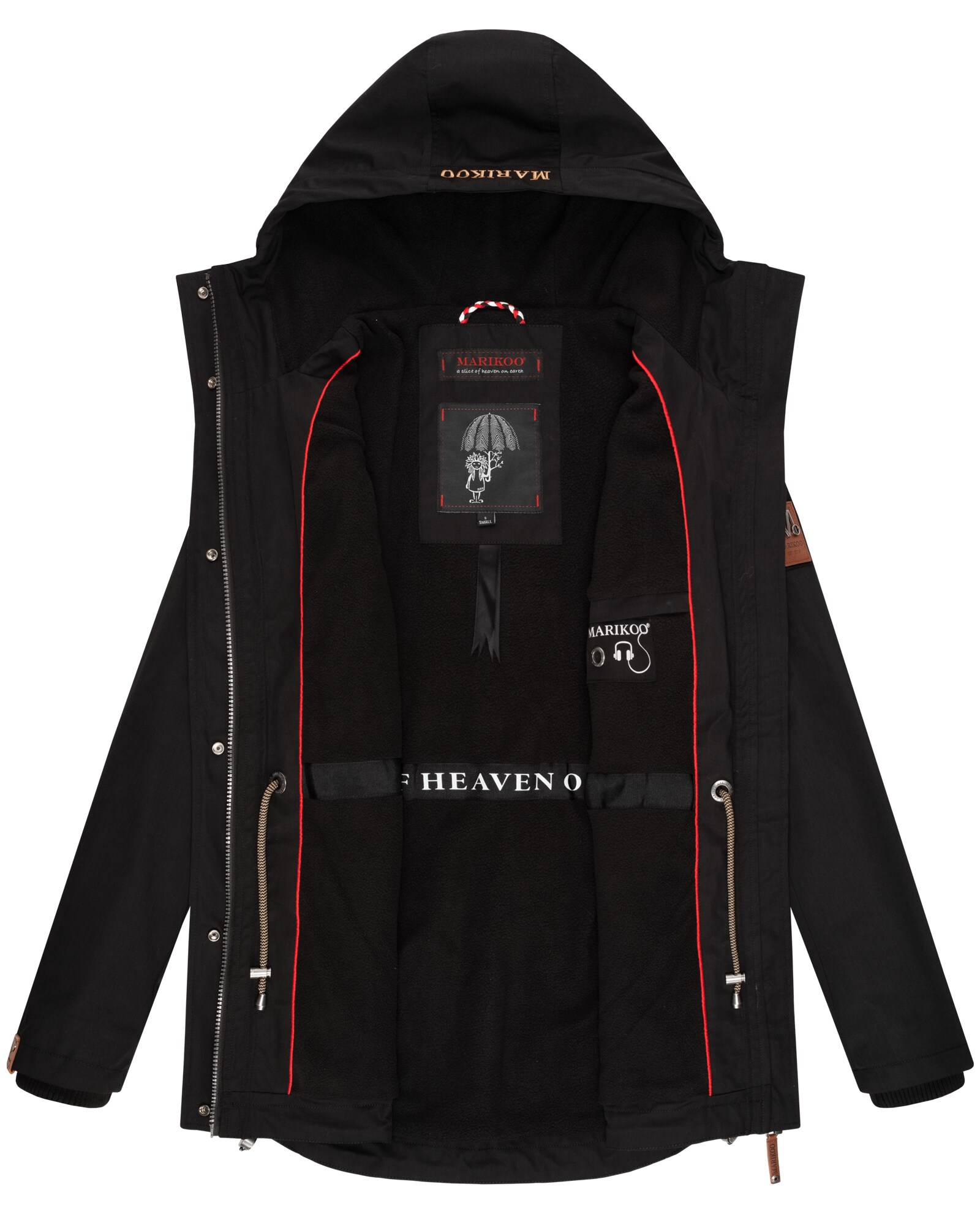 MARIKOO Women's Lightweight Transition Jacket, Short Quilted Jacket
