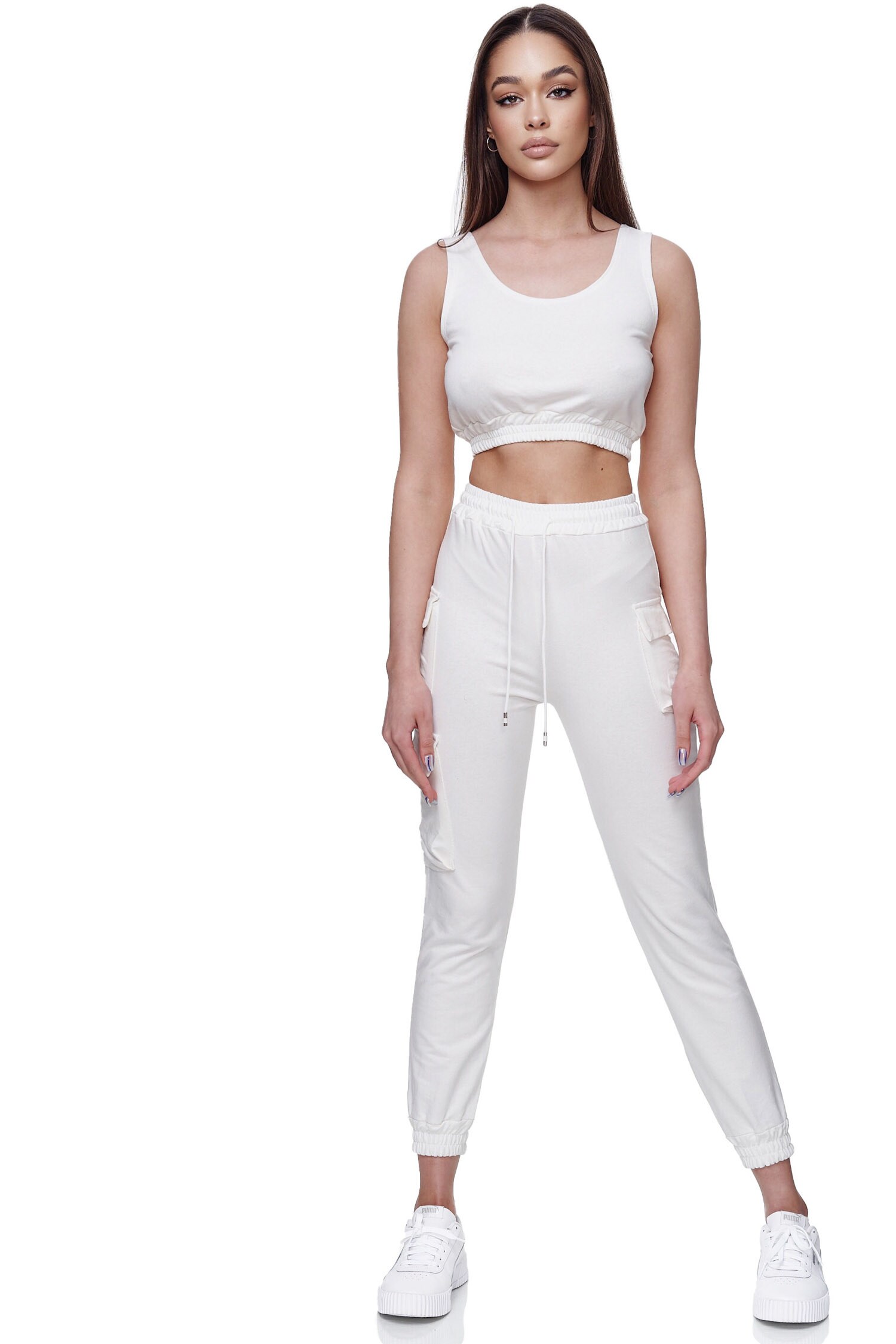 RAYSHYNE Damen Freizeitanzug Zweiteiler Training Anzug in Einheitsgr&ouml;&szlig;e RS09 