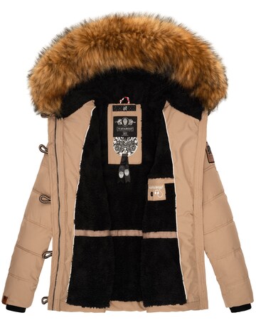 NAVAHOO Damen Stylische Winterjacke Steppjacke mit Kunstpelz Kapuze Zoja  bei Marktkauf online bestellen