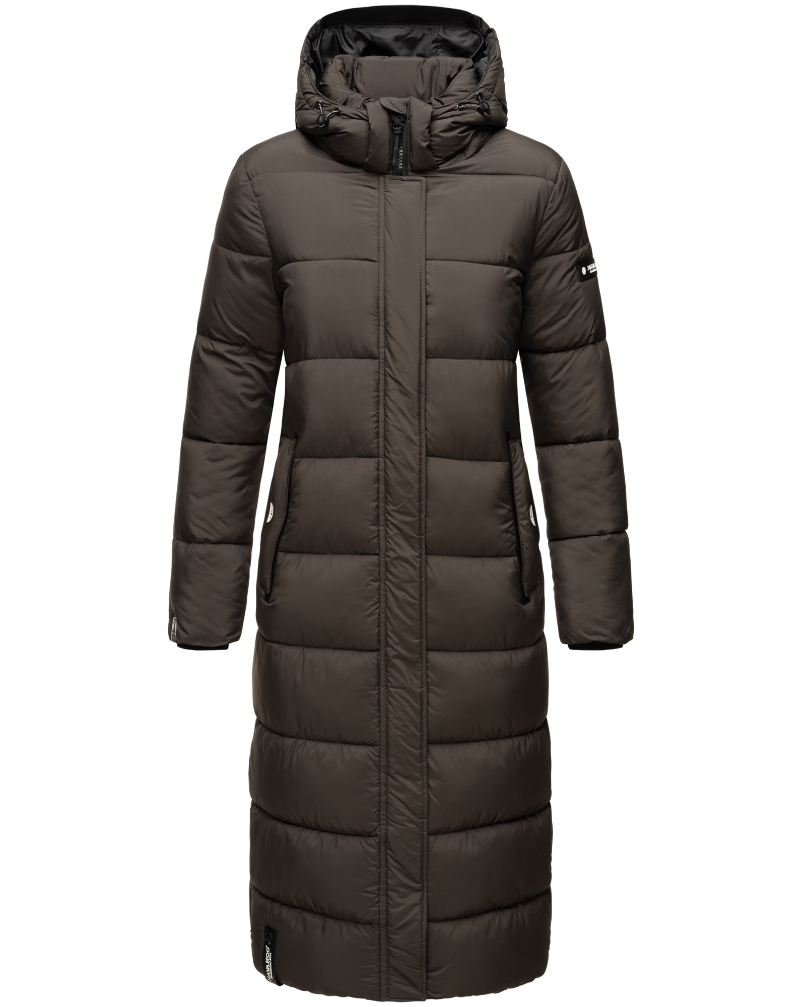 NAVAHOO Damen Steppmantel zeitloser Winterparka mit abnehmbarer Kapuze Isalie 