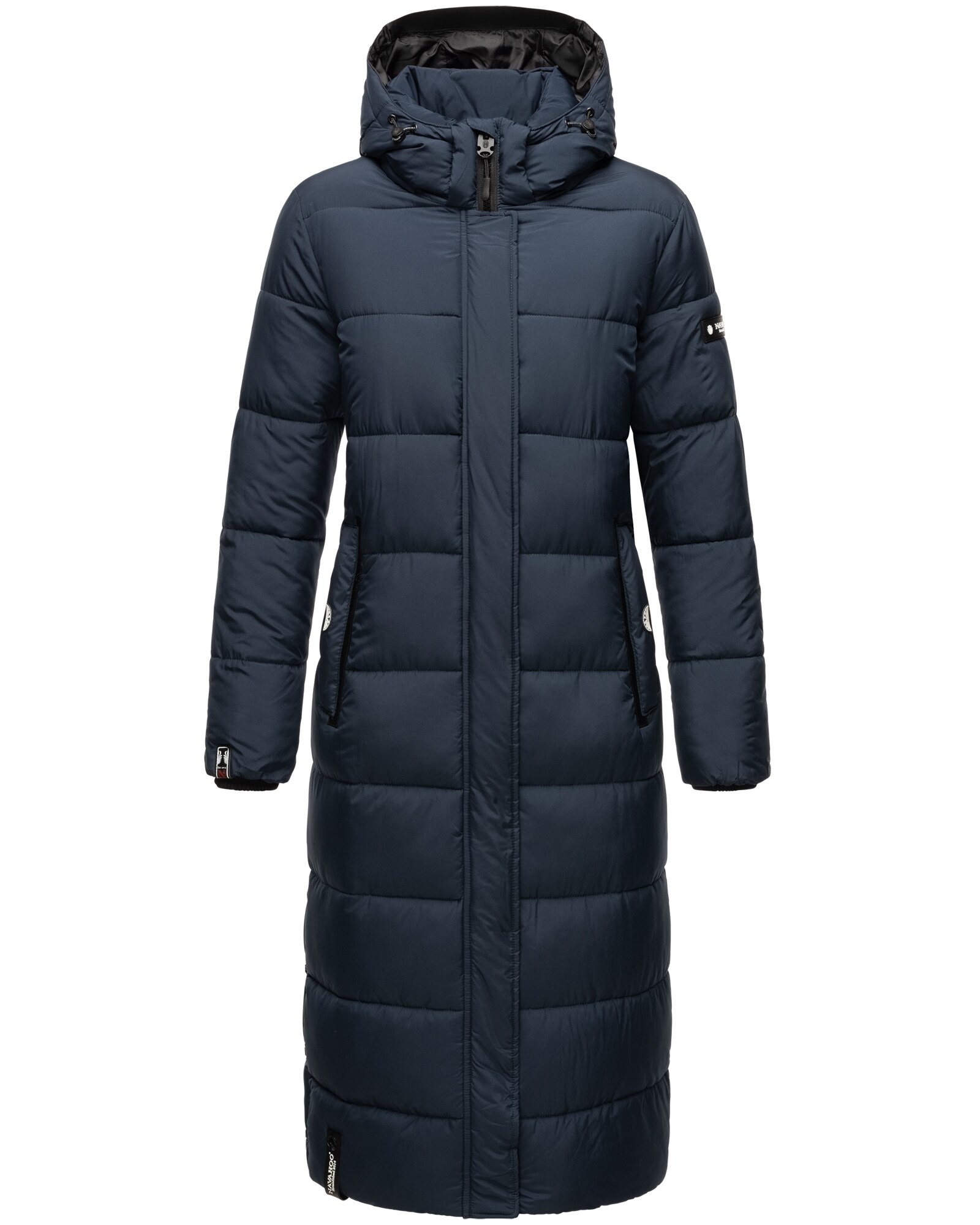 NAVAHOO Damen Steppmantel zeitloser Winterparka mit abnehmbarer Kapuze Isalie 