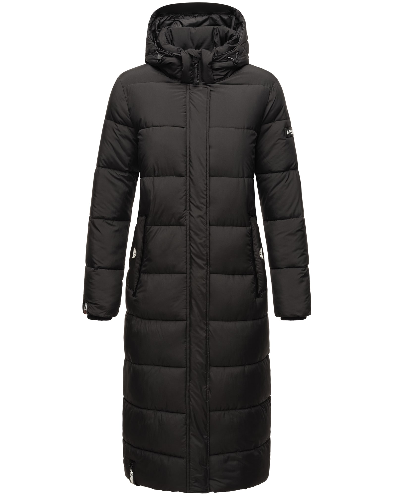 NAVAHOO Damen Steppmantel zeitloser Winterparka mit abnehmbarer Kapuze Isalie 