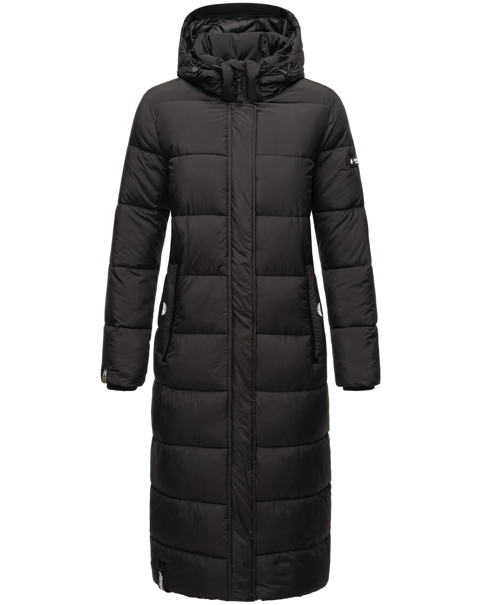 NAVAHOO Damen Steppmantel zeitloser Winterparka mit abnehmbarer Kapuze Isalie 