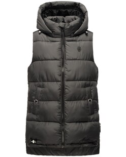 MARIKOO Damen Steppweste Bodywarmer mit Kapuze Zarinaa 