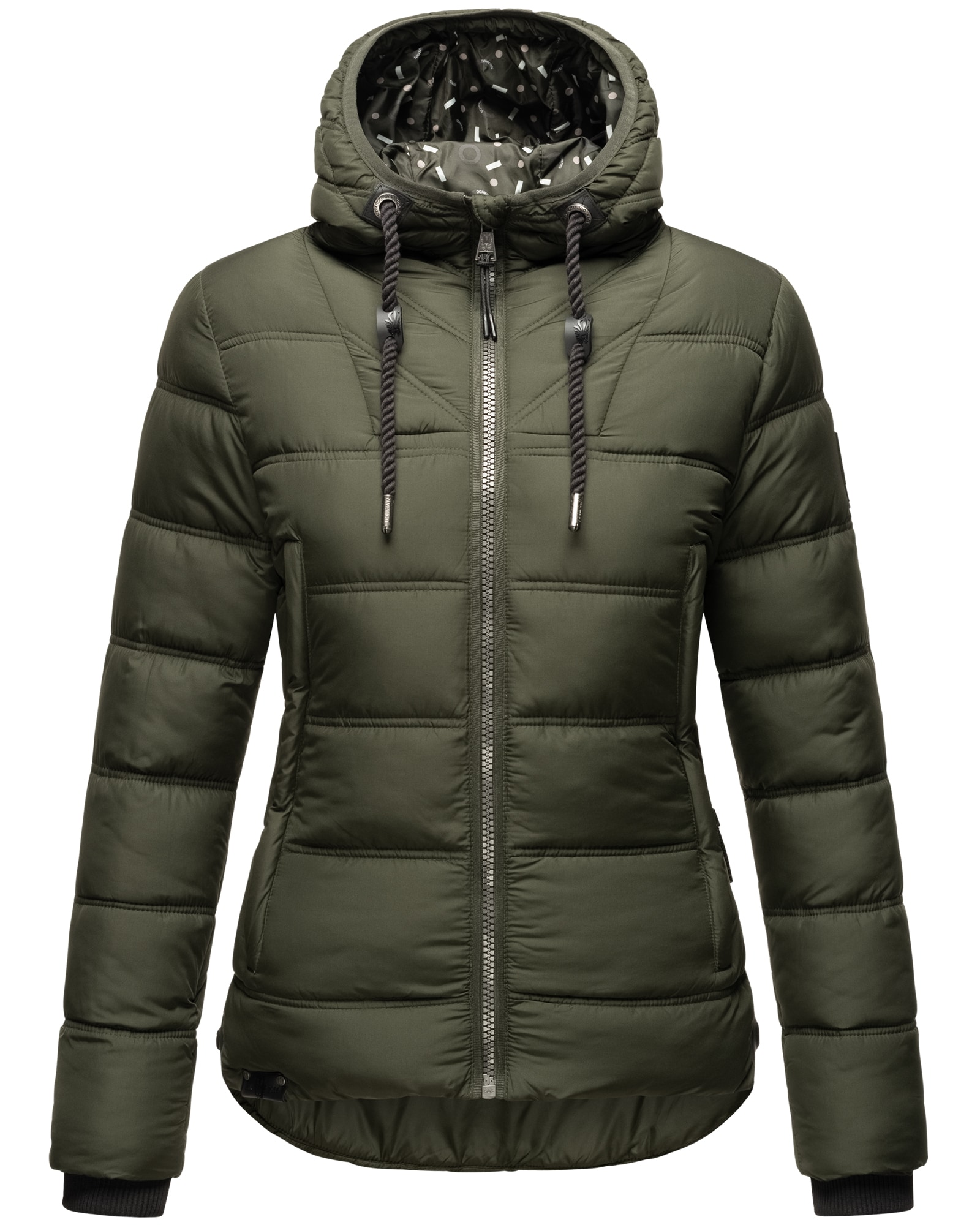 NAVAHOO Damen Steppjacke Warm gesteppte Winterjacke mit Kapuze Renesmee 