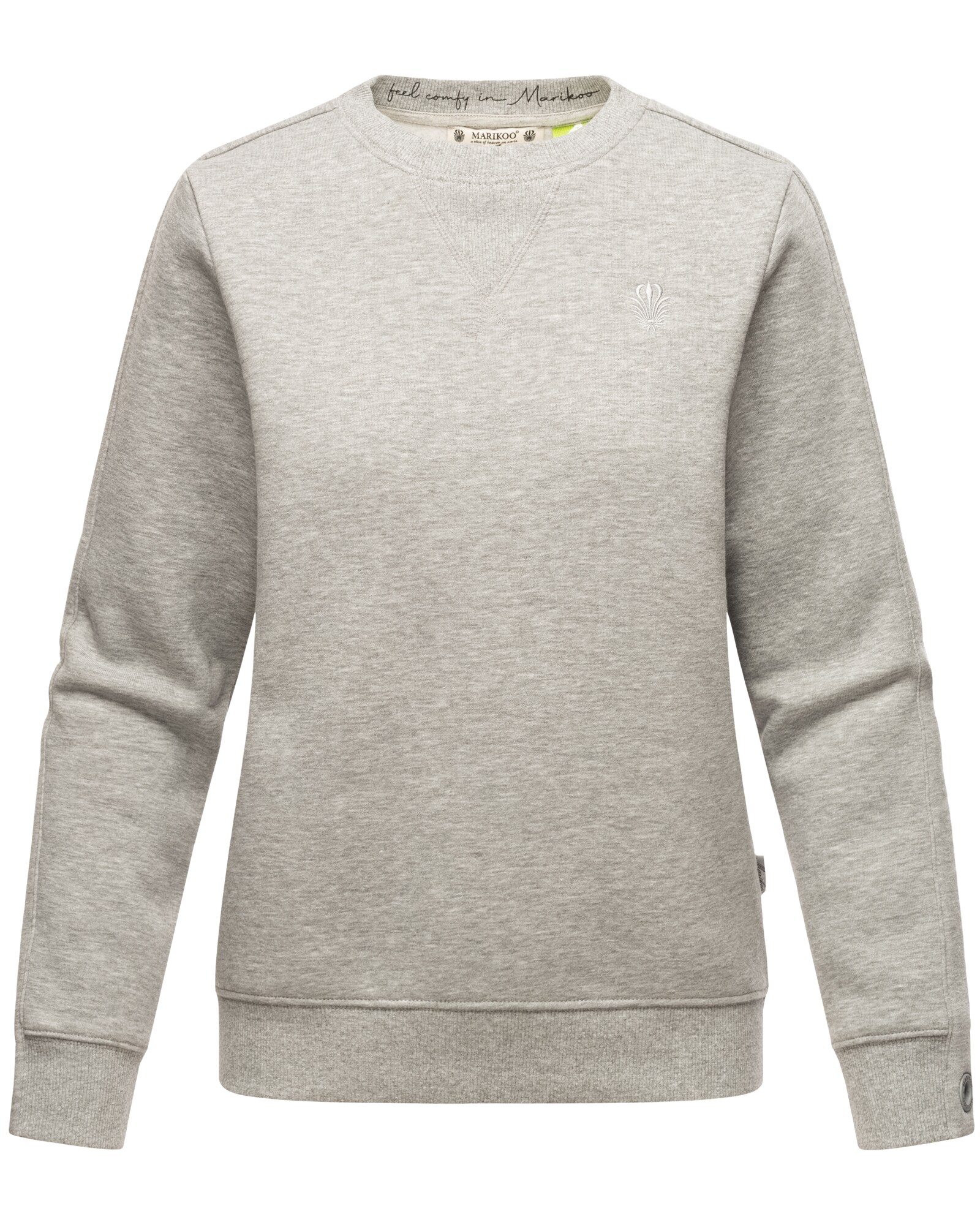 MARIKOO Damen Sweatshirt Pullover Mit Recyceltem Material Umikoo 