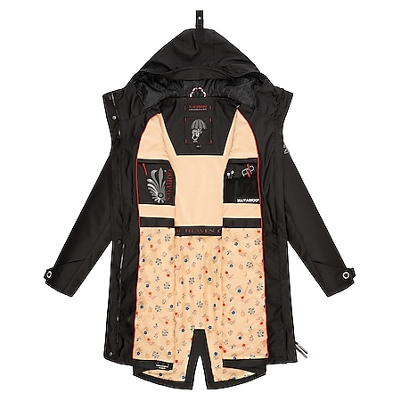 NAVAHOO Damen Übergangsjacke Outdoor Funktions Regen Mantel Parka  Kurzmantel mit Kapuze Schötchen bei Marktkauf online bestellen