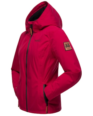 MARIKOO Damen Sportliche Outdoorjacke Übergangs Regenjacke mit Kapuze  Brombeere bei Marktkauf online bestellen | Jacken